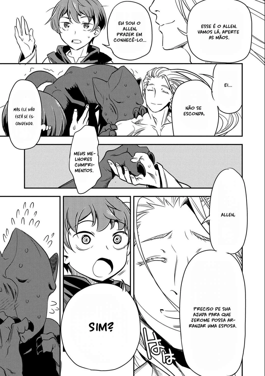 Chounin A wa Akuyaku Reijou o Doushitemo Sukuitai: Dobu to Sora to Koori no Himegimi — Cap. 5, pág. 19