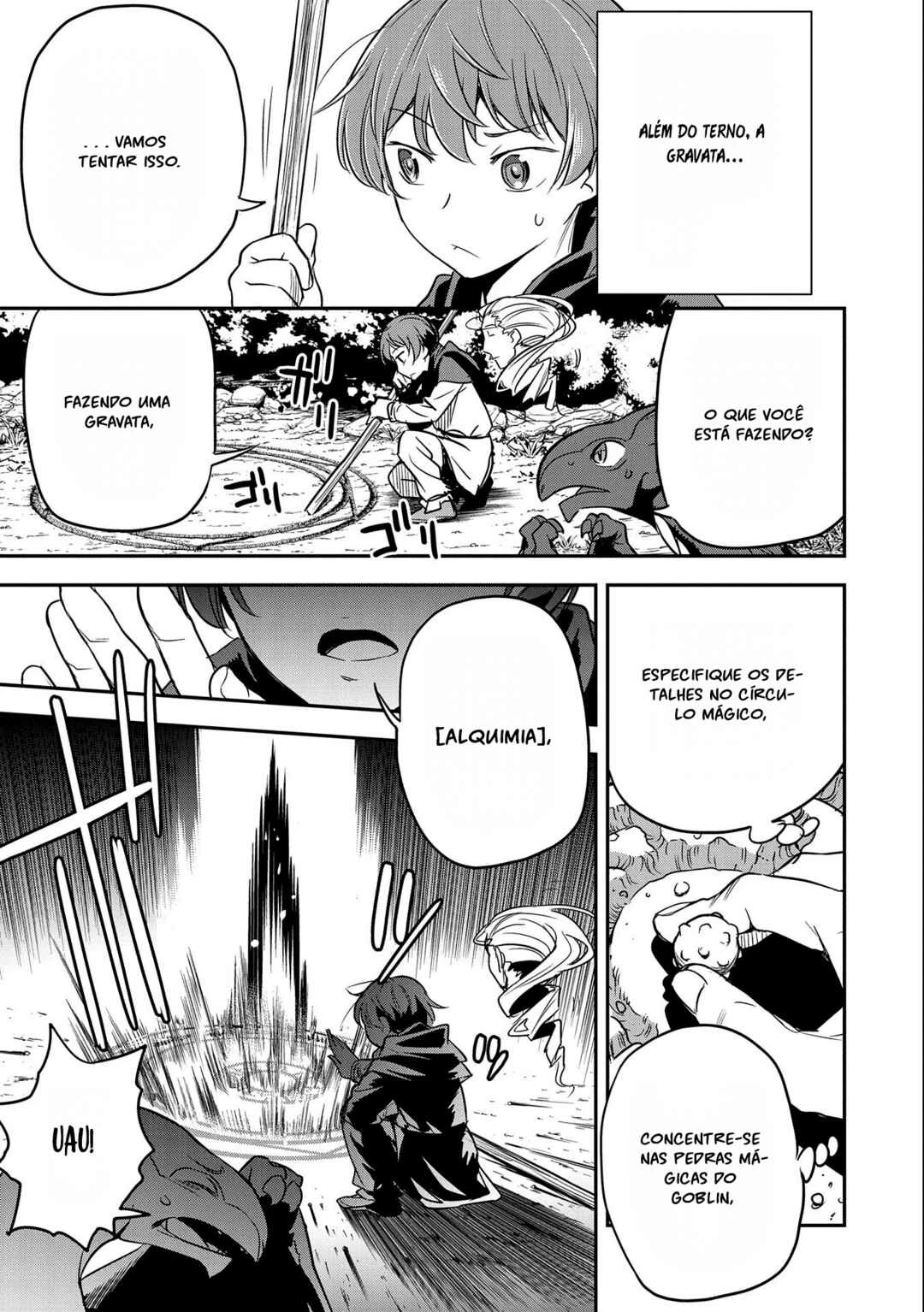 Chounin A wa Akuyaku Reijou o Doushitemo Sukuitai: Dobu to Sora to Koori no Himegimi — Cap. 5, pág. 29