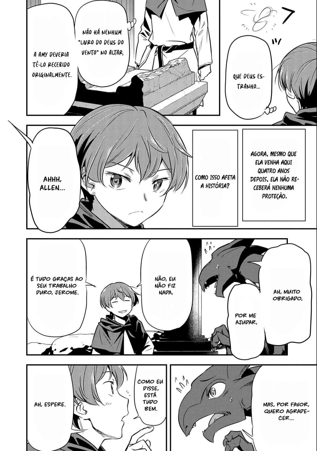 Chounin A wa Akuyaku Reijou o Doushitemo Sukuitai: Dobu to Sora to Koori no Himegimi — Cap. 6, pág. 14