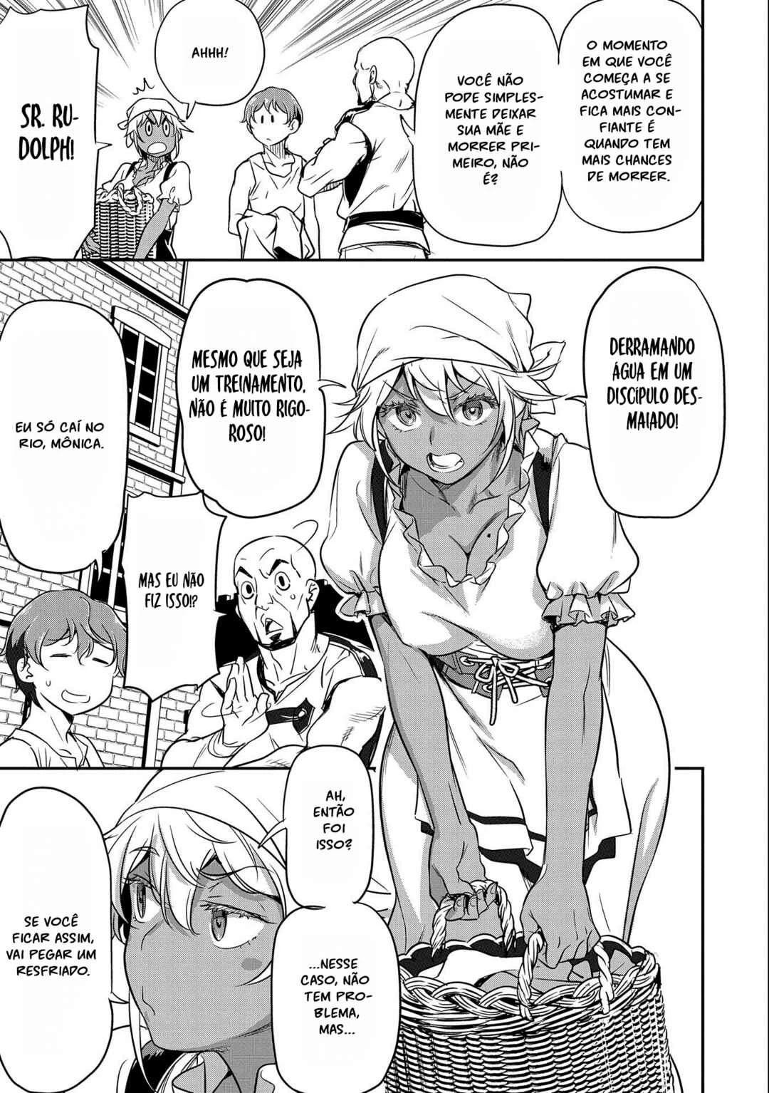 Chounin A wa Akuyaku Reijou o Doushitemo Sukuitai: Dobu to Sora to Koori no Himegimi — Cap. 7, pág. 13