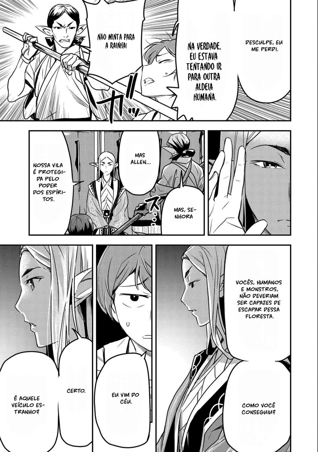 Chounin A wa Akuyaku Reijou o Doushitemo Sukuitai: Dobu to Sora to Koori no Himegimi — Cap. 8, pág. 19