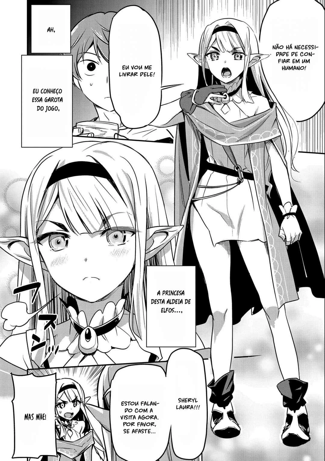 Chounin A wa Akuyaku Reijou o Doushitemo Sukuitai: Dobu to Sora to Koori no Himegimi — Cap. 8, pág. 24