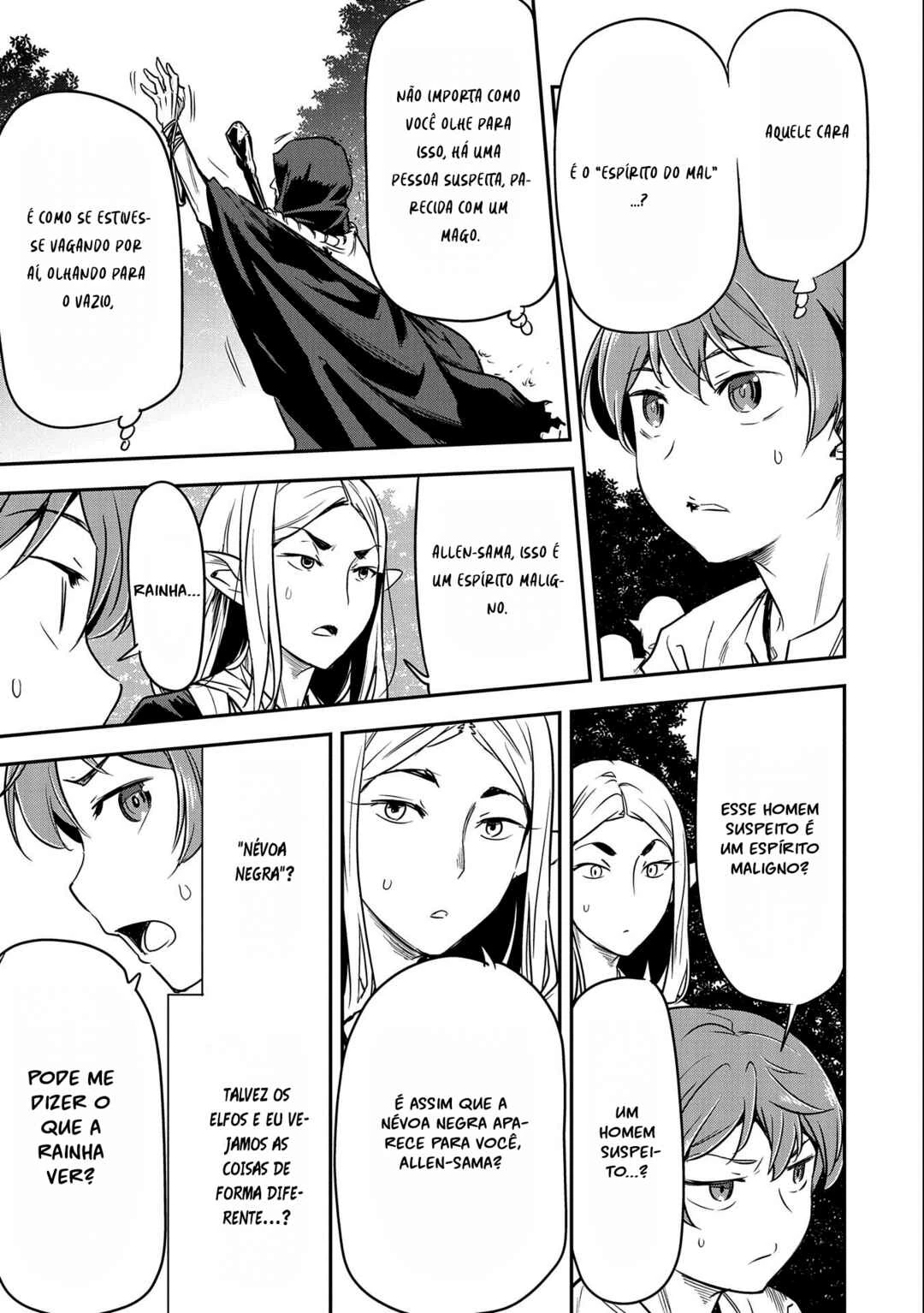Chounin A wa Akuyaku Reijou o Doushitemo Sukuitai: Dobu to Sora to Koori no Himegimi — Cap. 8, pág. 27