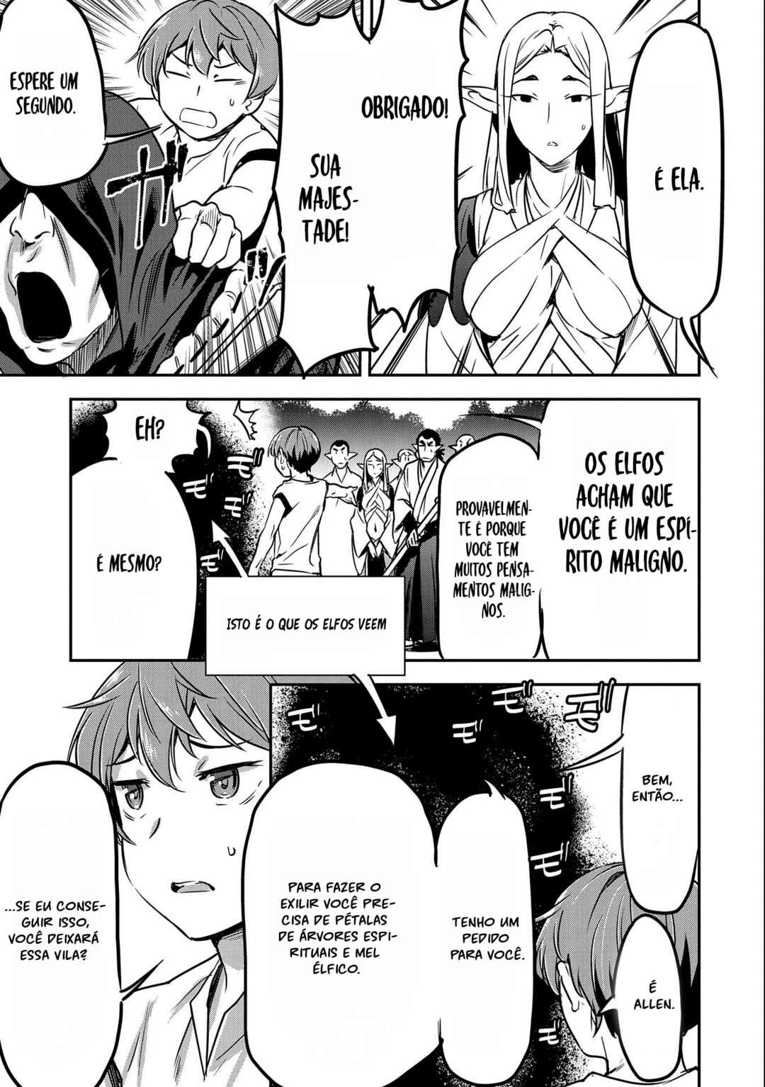 Chounin A wa Akuyaku Reijou o Doushitemo Sukuitai: Dobu to Sora to Koori no Himegimi — Cap. 9, pág. 7