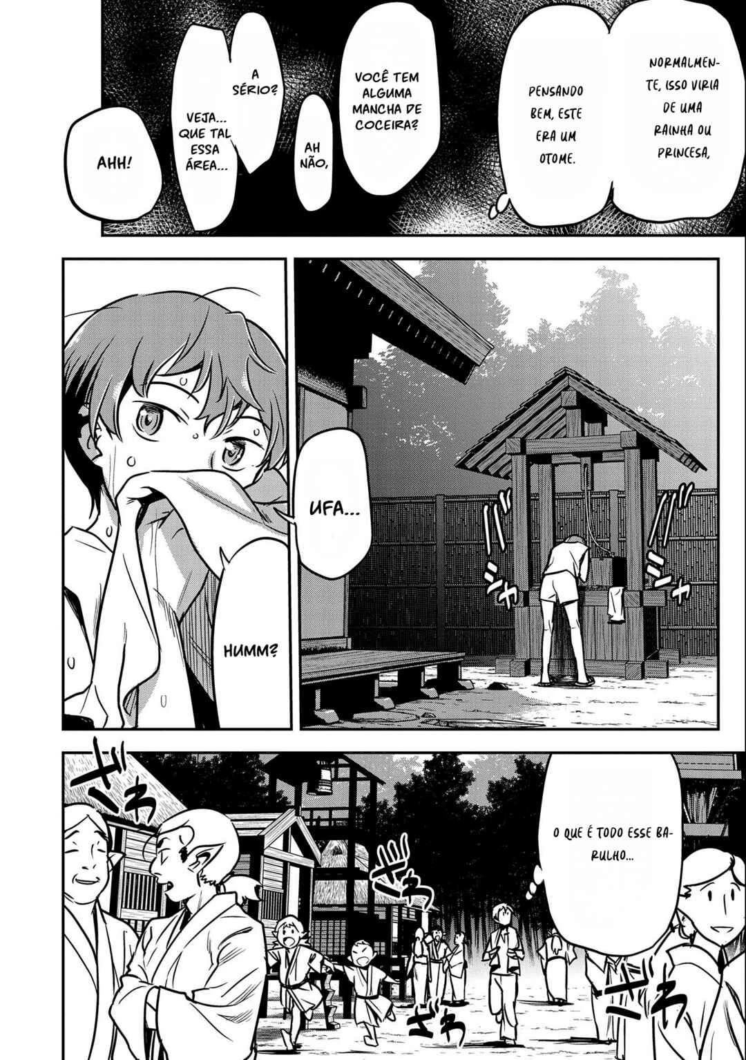 Chounin A wa Akuyaku Reijou o Doushitemo Sukuitai: Dobu to Sora to Koori no Himegimi — Cap. 9, pág. 12