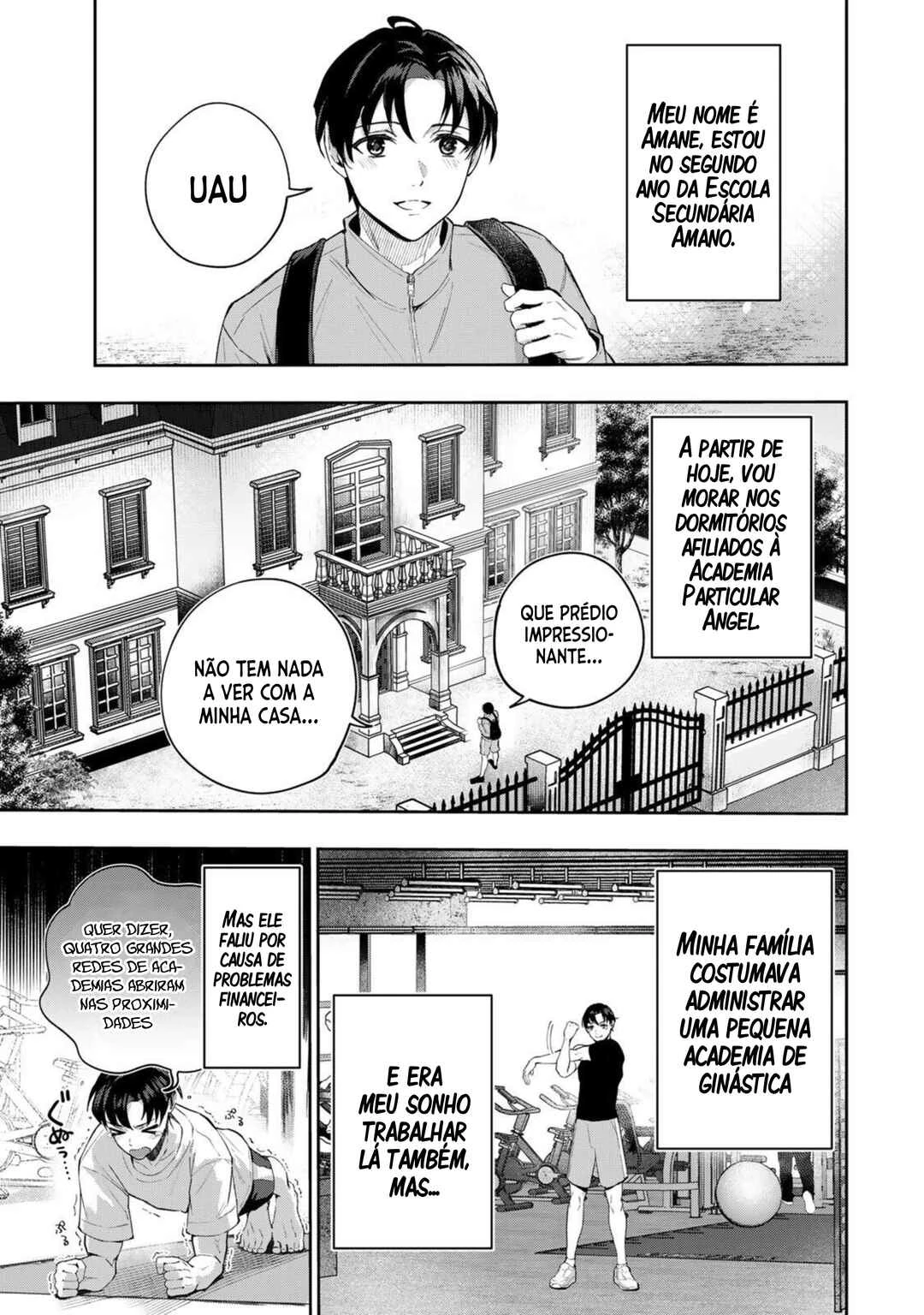 Datenshi-chan wa Ganbarenai — Cap. 1, pág. 5