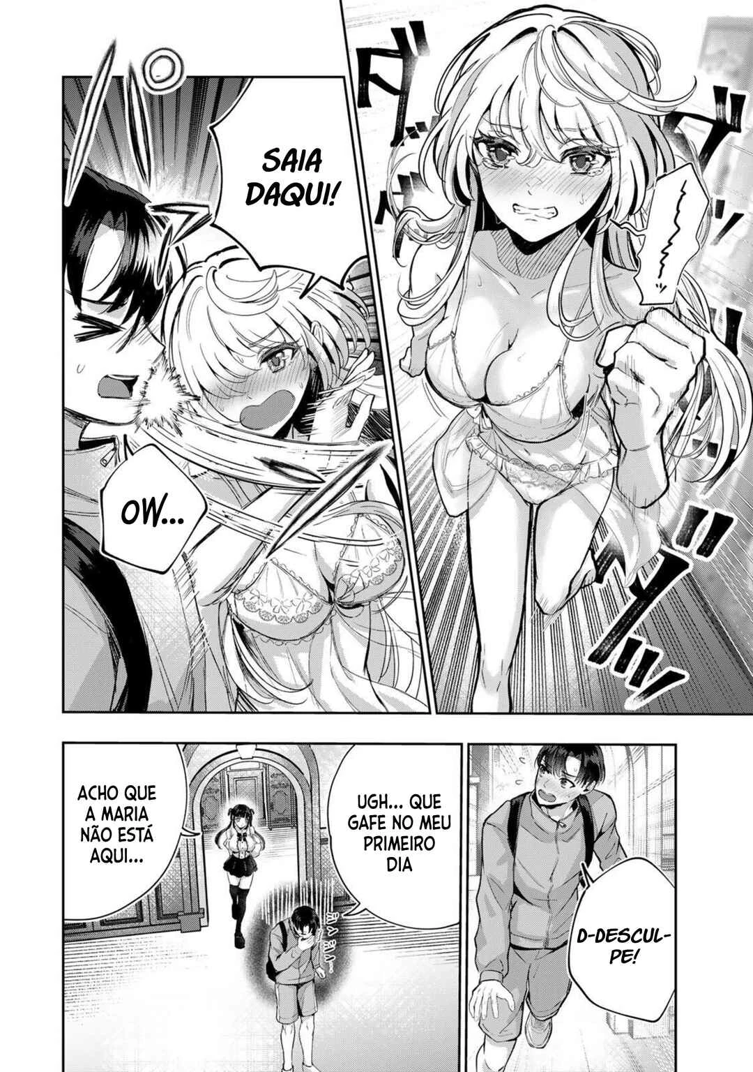 Datenshi-chan wa Ganbarenai — Cap. 1, pág. 14