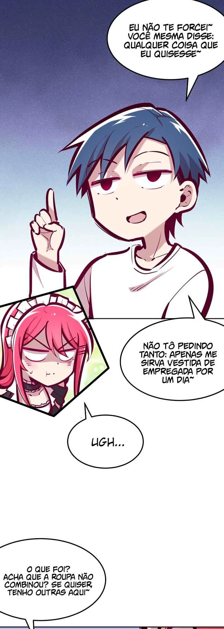 Demon X Angel, Can't Get Along! — Cap. 33, pág. 8