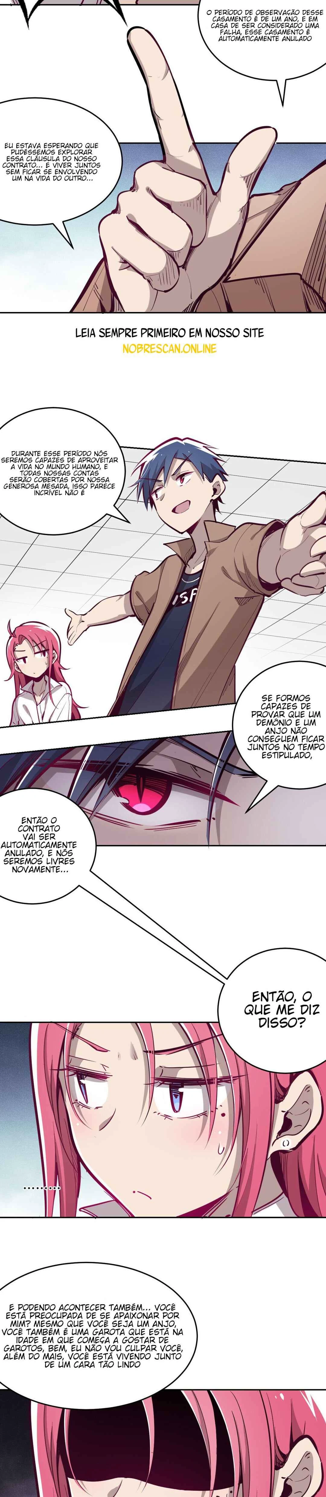Demon X Angel, Can't Get Along! — Cap. 7, pág. 8