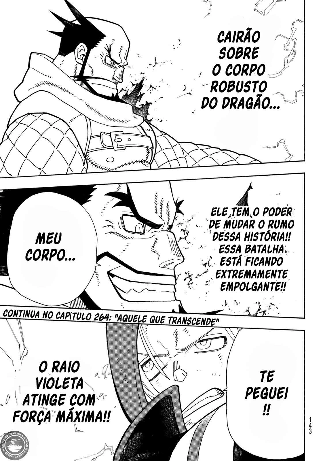 Fire Force — Cap. 263, pág. 20