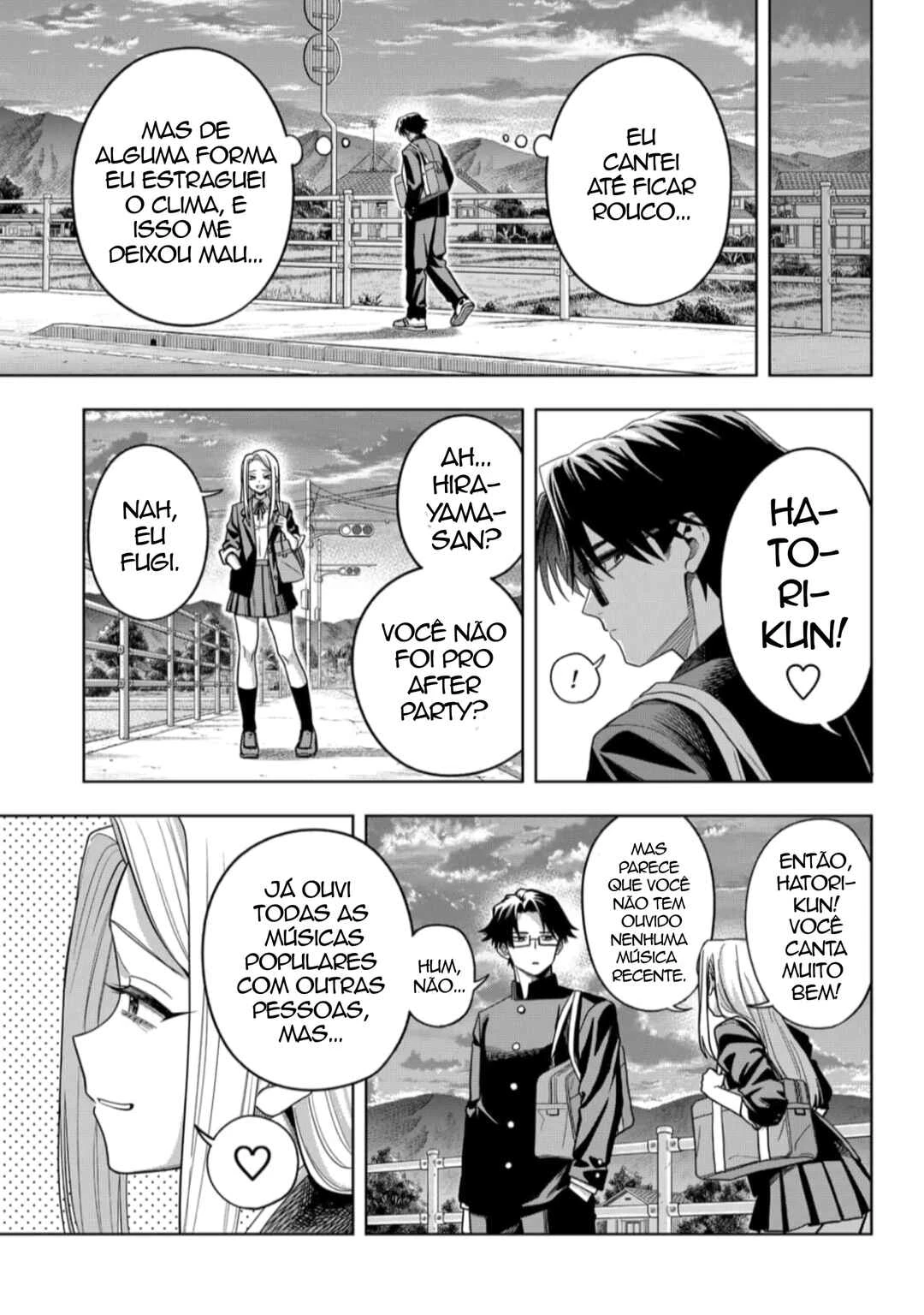 Hatori to Furuta no Hinichijou Sahanji — Cap. 1, pág. 9
