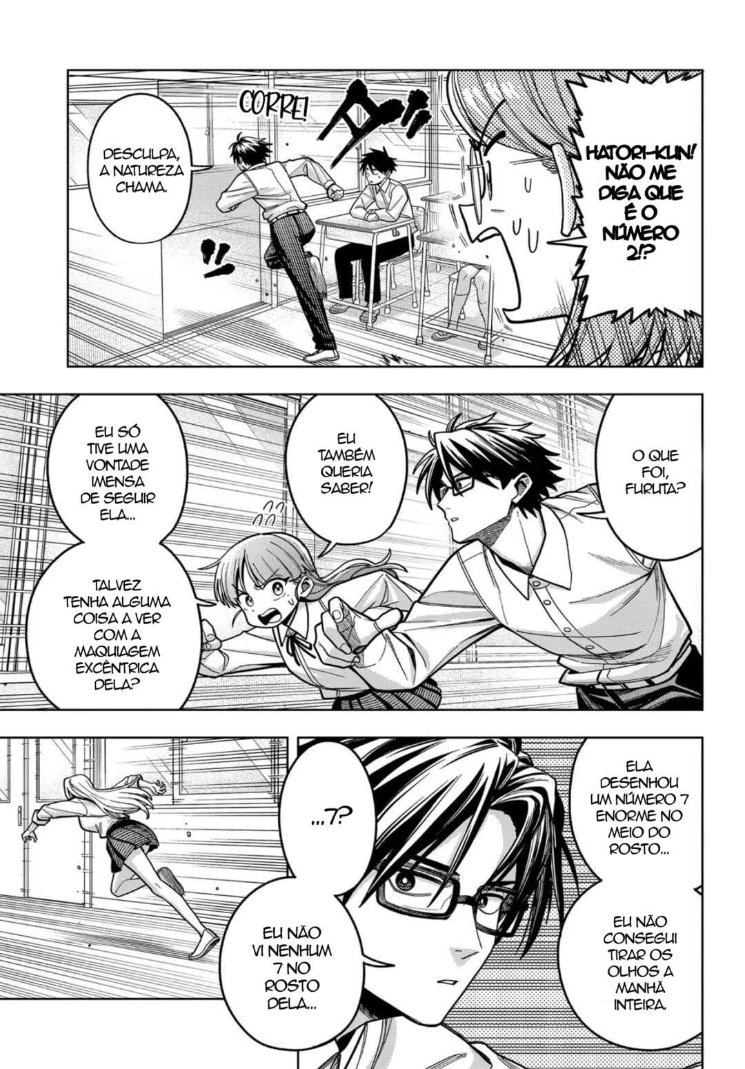 Hatori to Furuta no Hinichijou Sahanji — Cap. 15, pág. 3