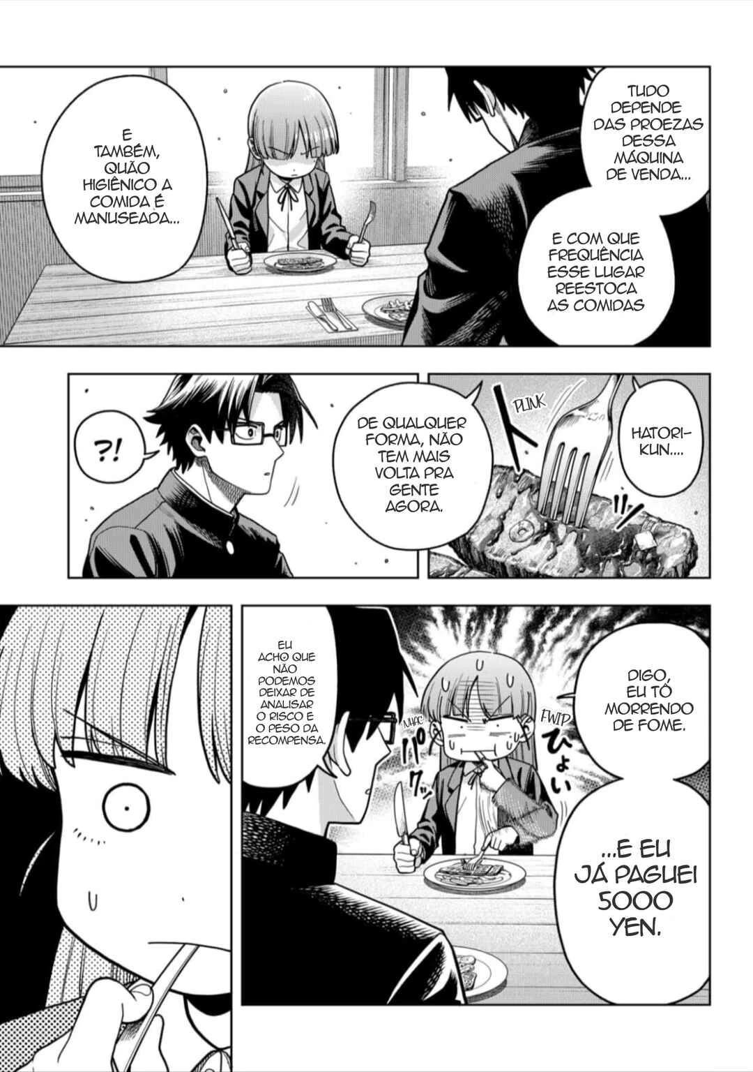 Hatori to Furuta no Hinichijou Sahanji — Cap. 3, pág. 11