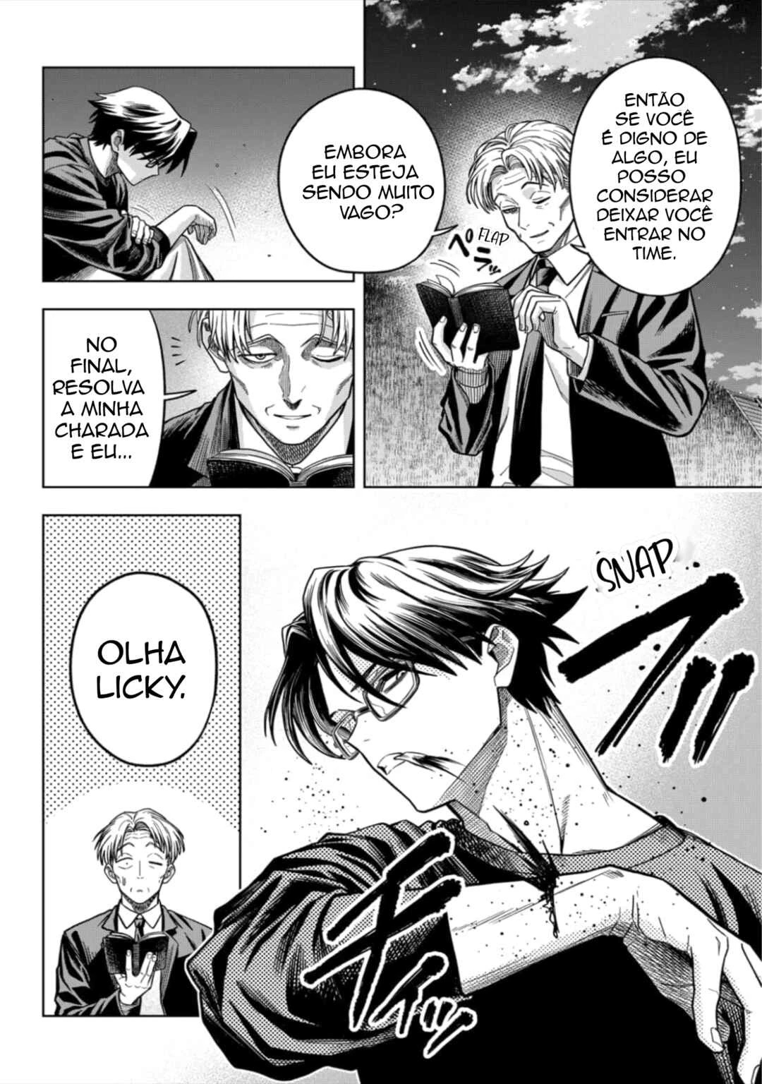 Hatori to Furuta no Hinichijou Sahanji — Cap. 5, pág. 14