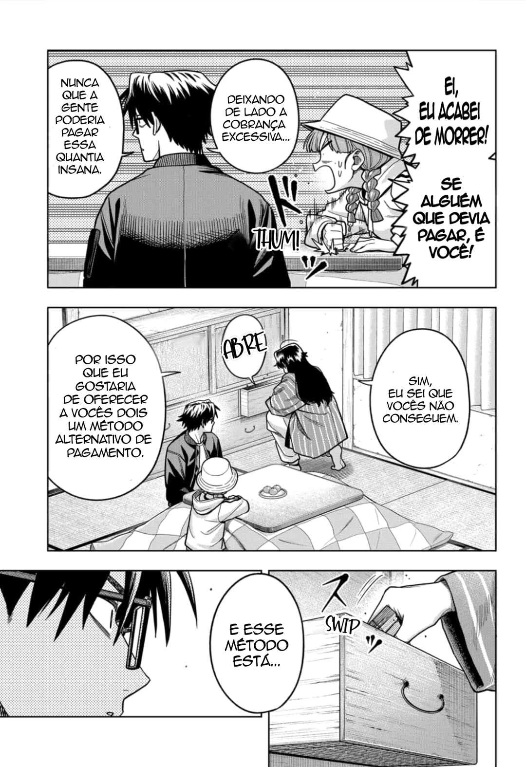 Hatori to Furuta no Hinichijou Sahanji — Cap. 9, pág. 5