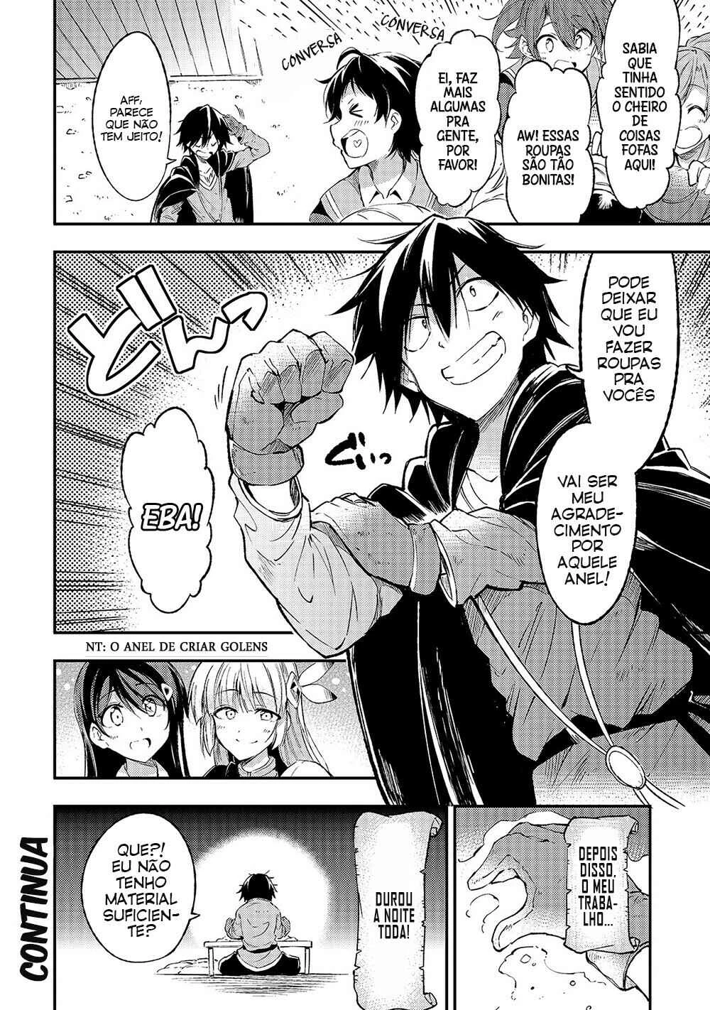 Hitoribocchi no Isekai Kouryaku — Cap. 92, pág. 17