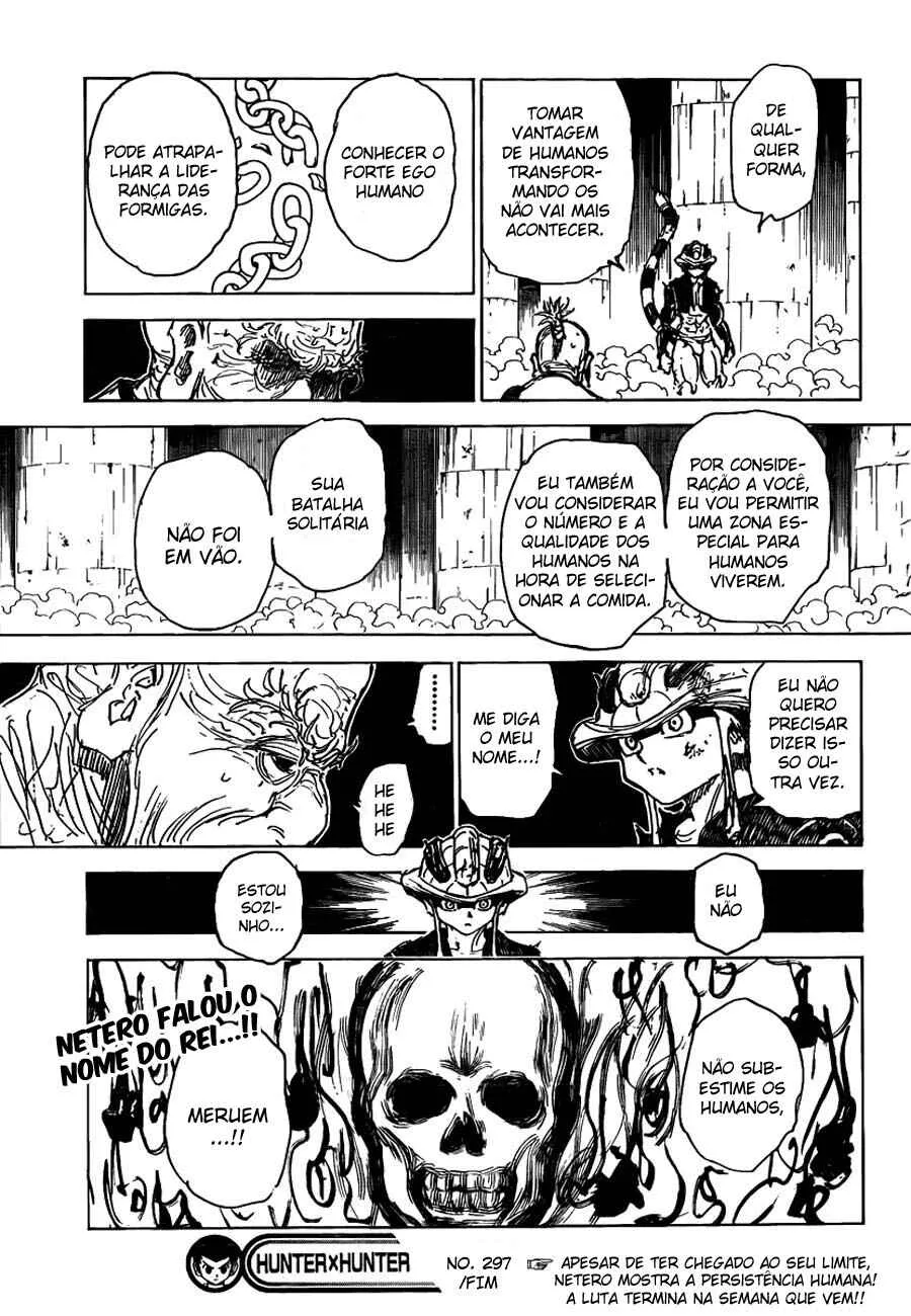 HUNTER x HUNTER — Cap. 297, pág. 17