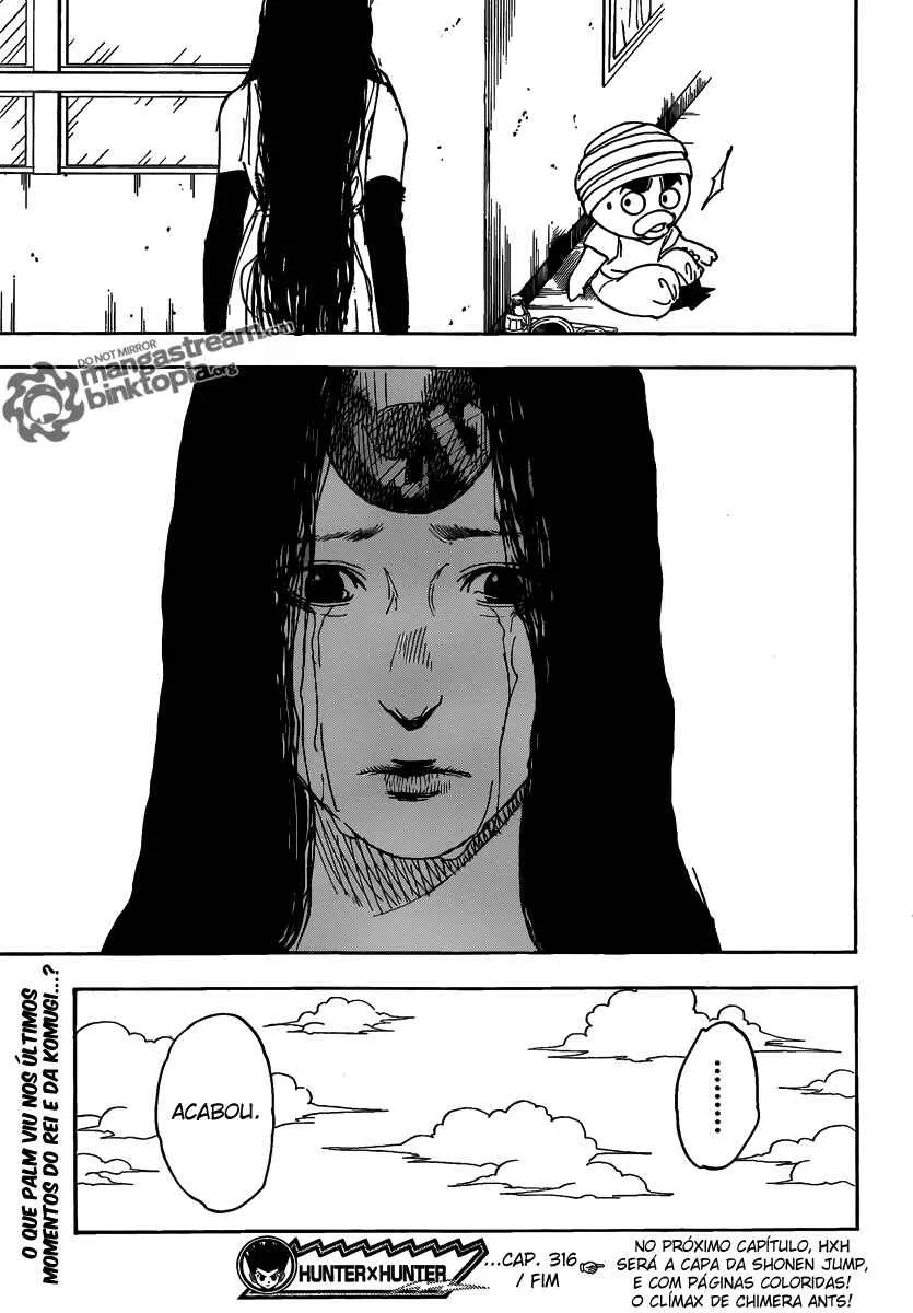 HUNTER x HUNTER — Cap. 316, pág. 19