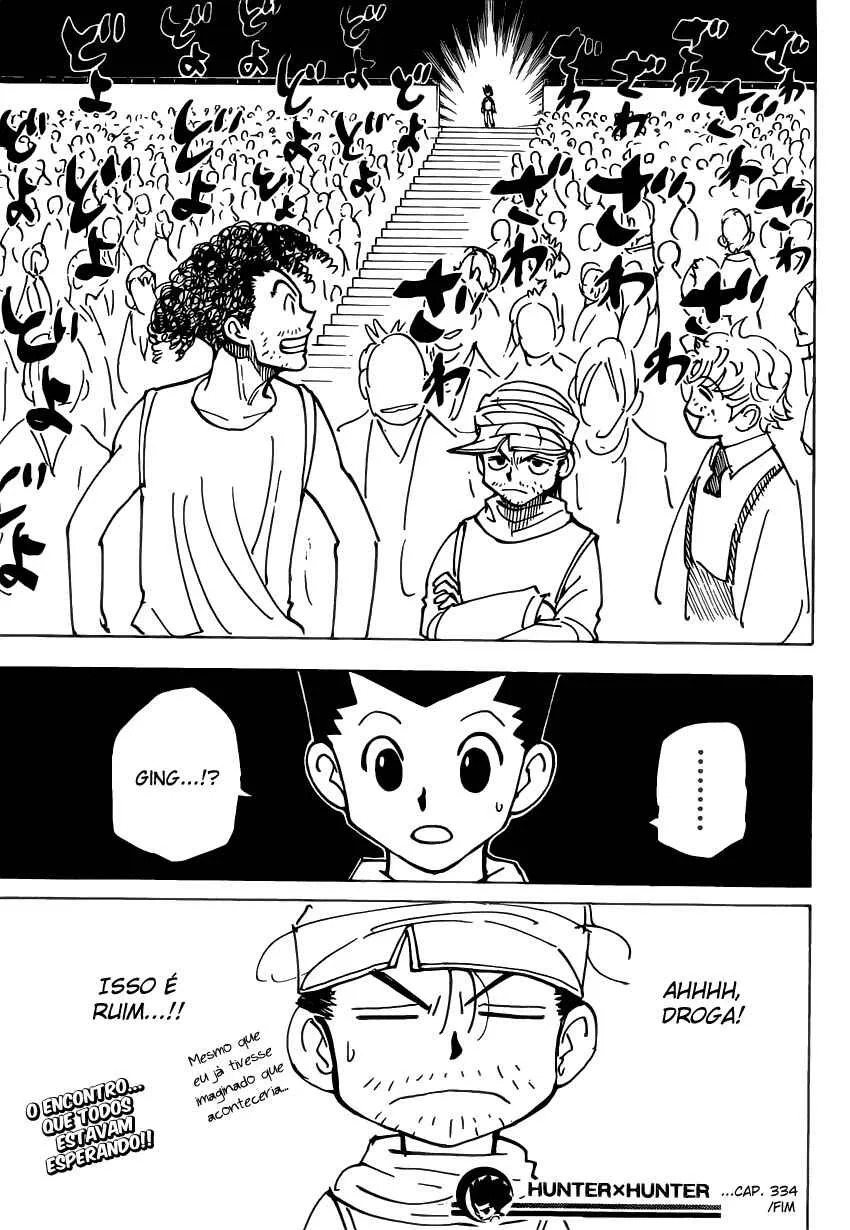 HUNTER x HUNTER — Cap. 334, pág. 19