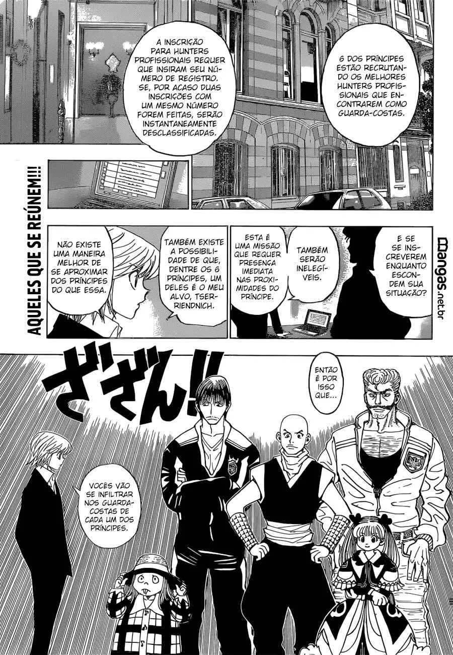 HUNTER x HUNTER — Cap. 350, pág. 4