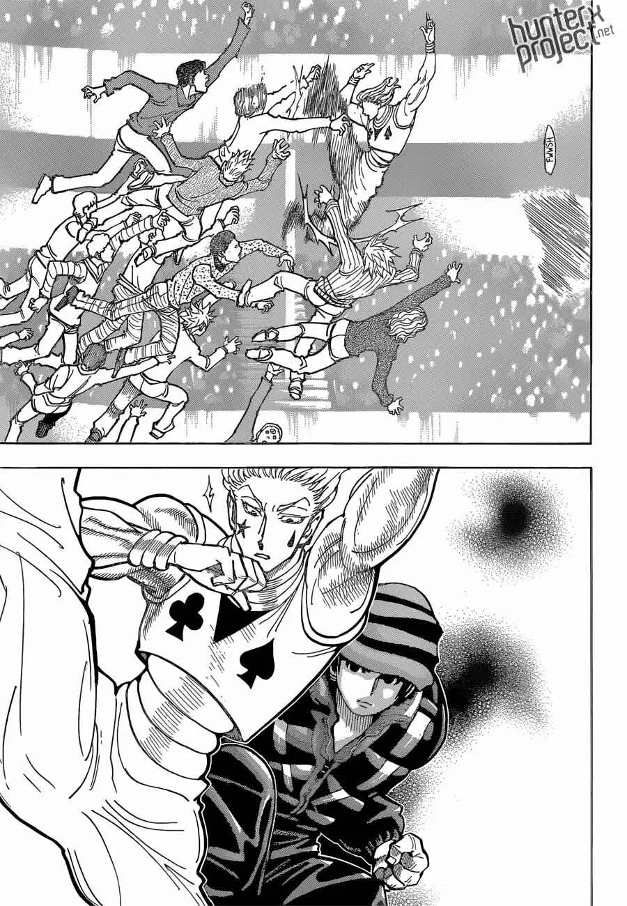 HUNTER x HUNTER — Cap. 353, pág. 8