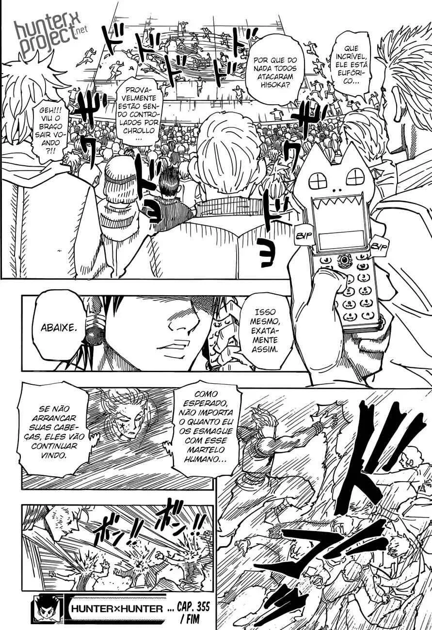 HUNTER x HUNTER — Cap. 355, pág. 17