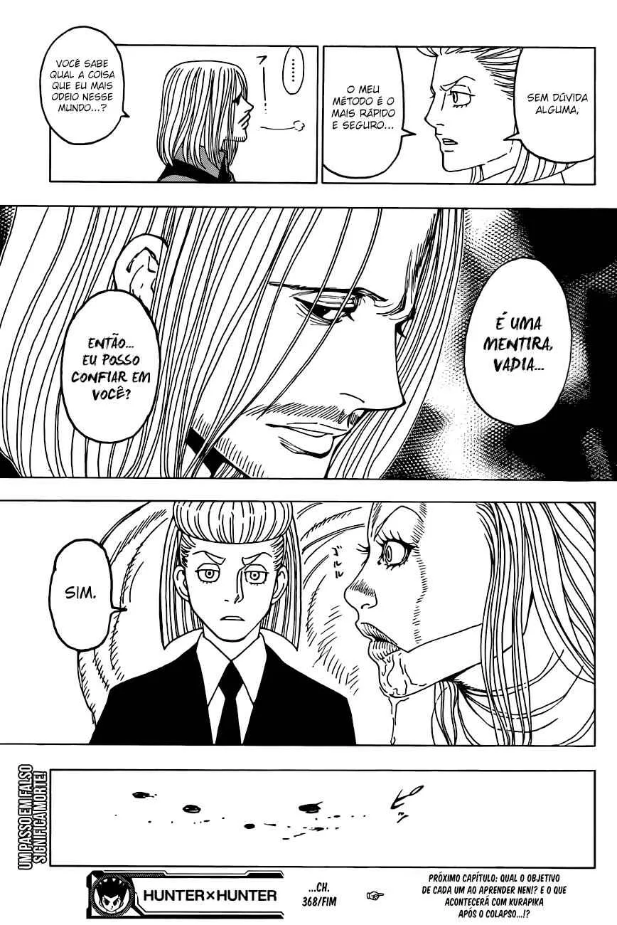 HUNTER x HUNTER — Cap. 368, pág. 20