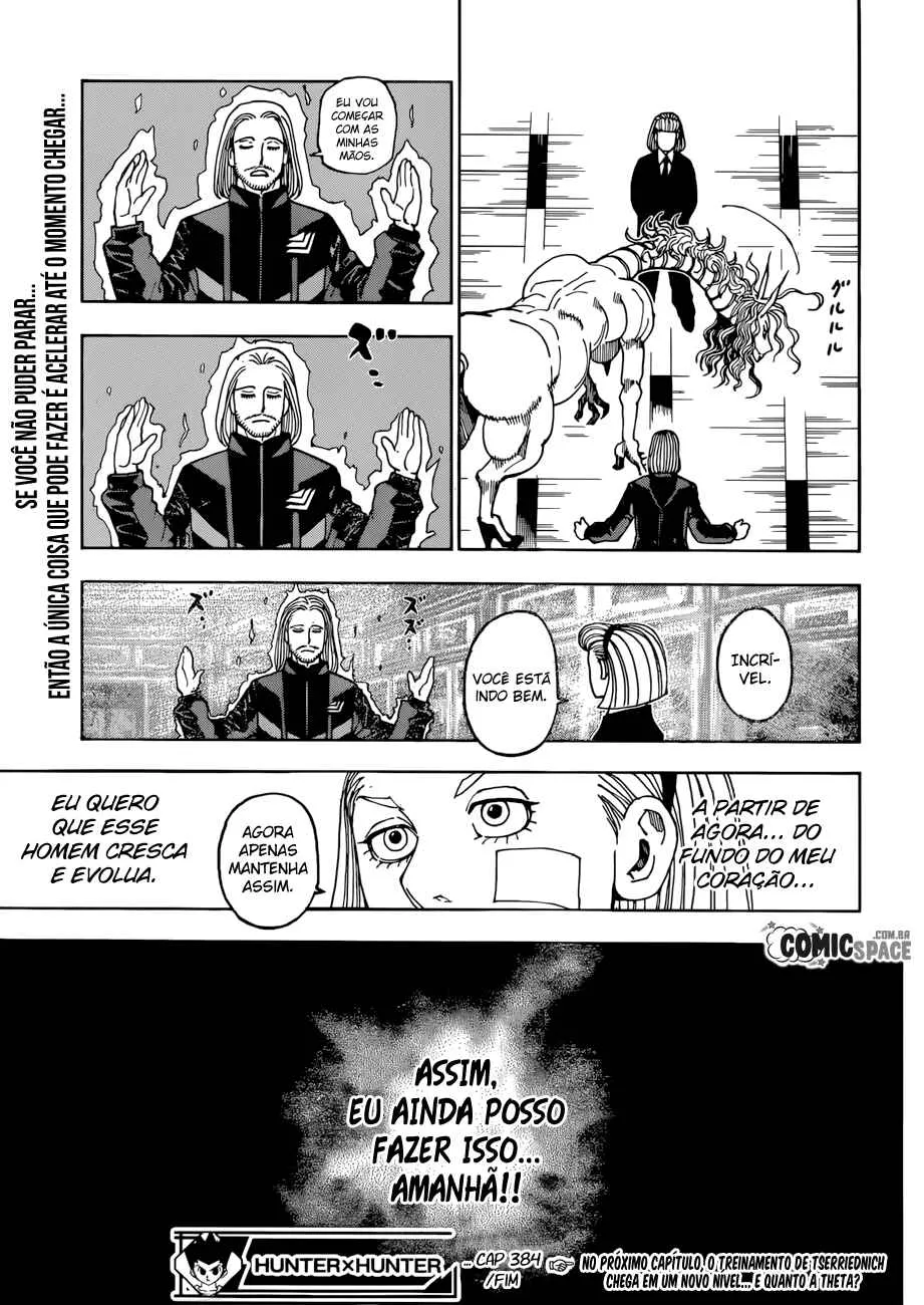 HUNTER x HUNTER — Cap. 384, pág. 18