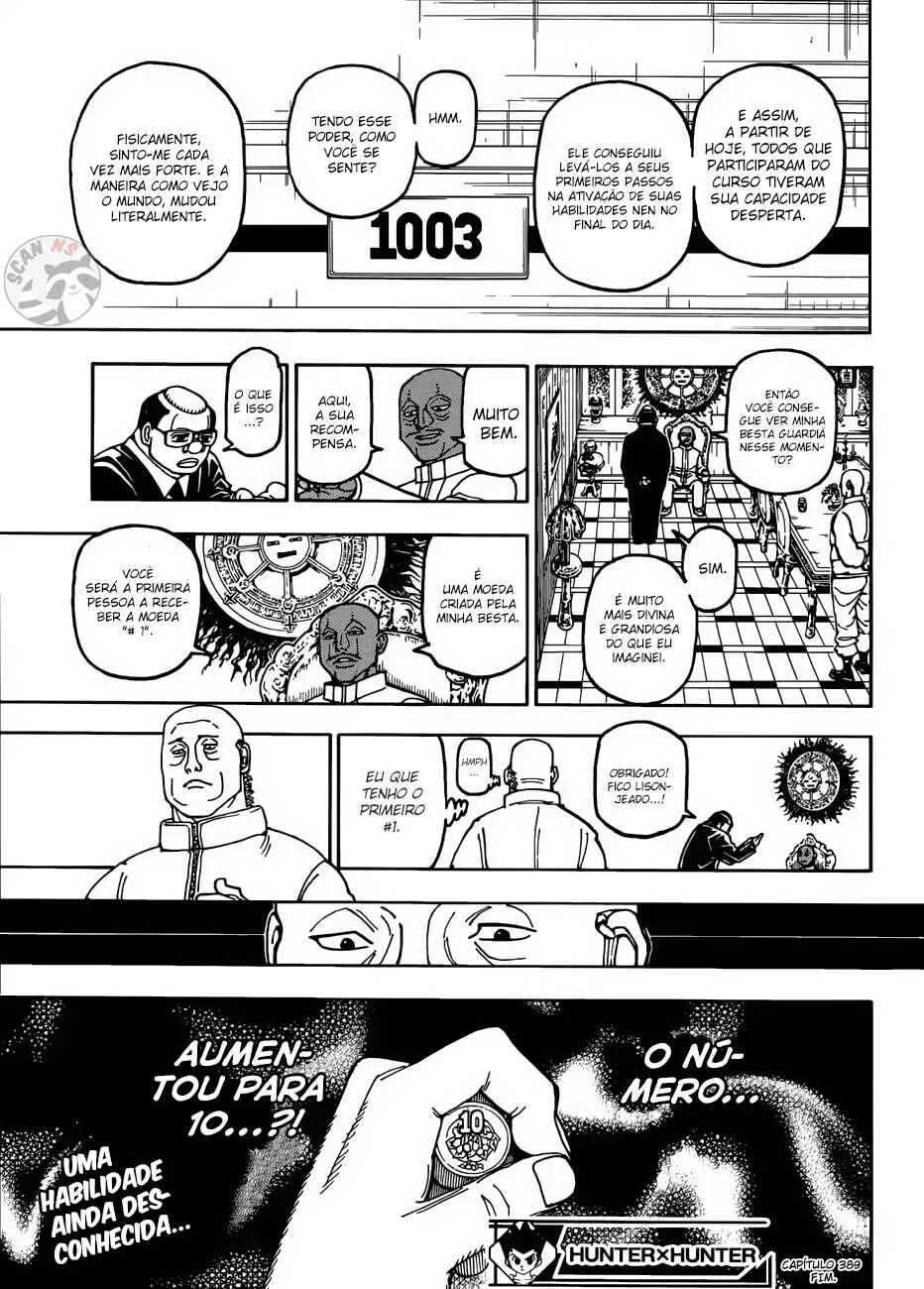HUNTER x HUNTER — Cap. 389, pág. 19
