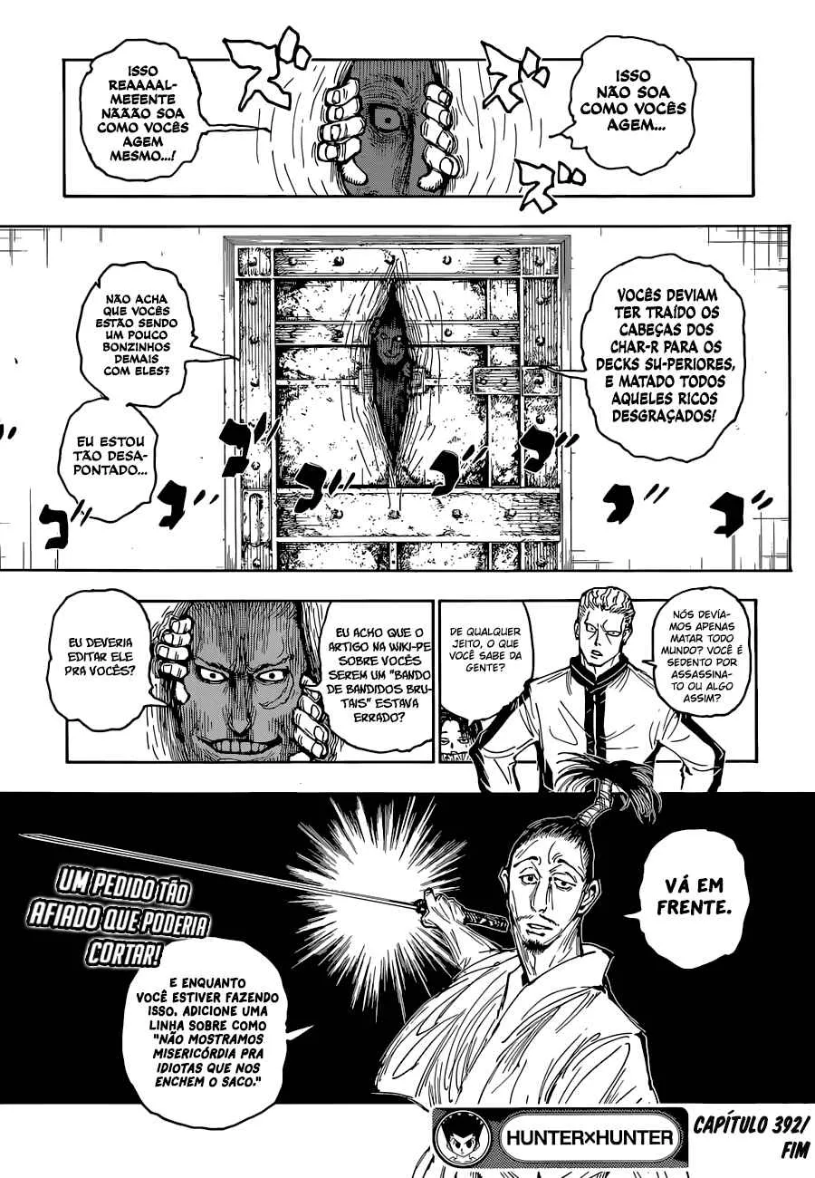 HUNTER x HUNTER — Cap. 392, pág. 20