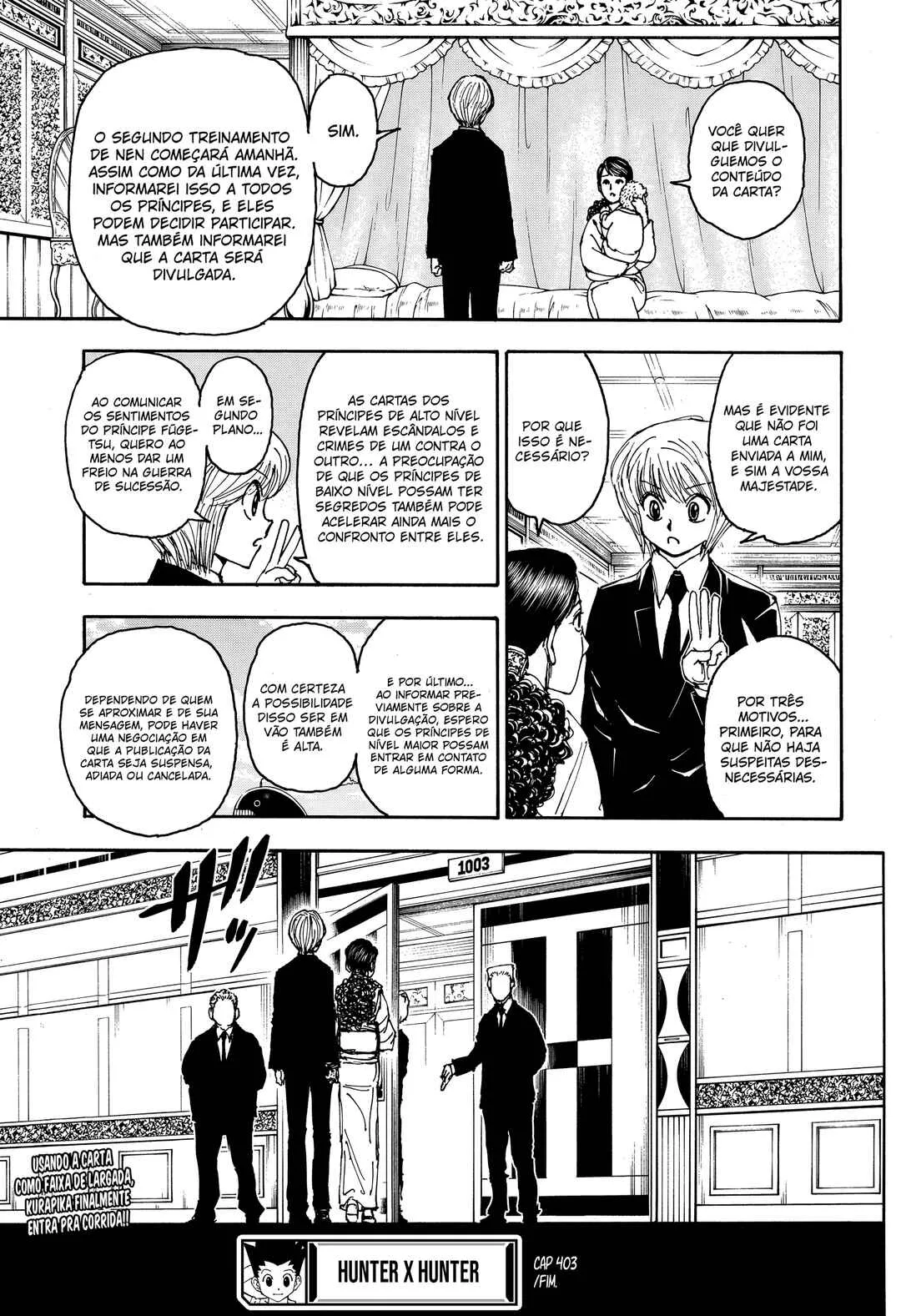 HUNTER x HUNTER — Cap. 403, pág. 21