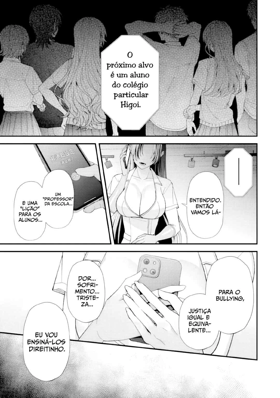 Ijime no Shikaeshi wa Sensei ni Omakase — Cap. 1, pág. 14