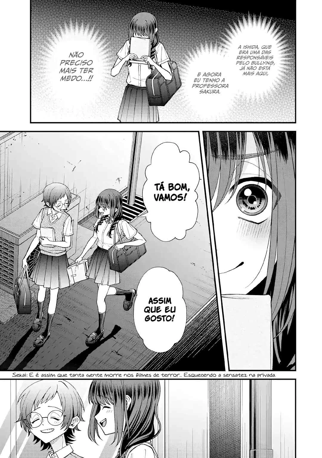 Ijime no Shikaeshi wa Sensei ni Omakase — Cap. 12, pág. 13