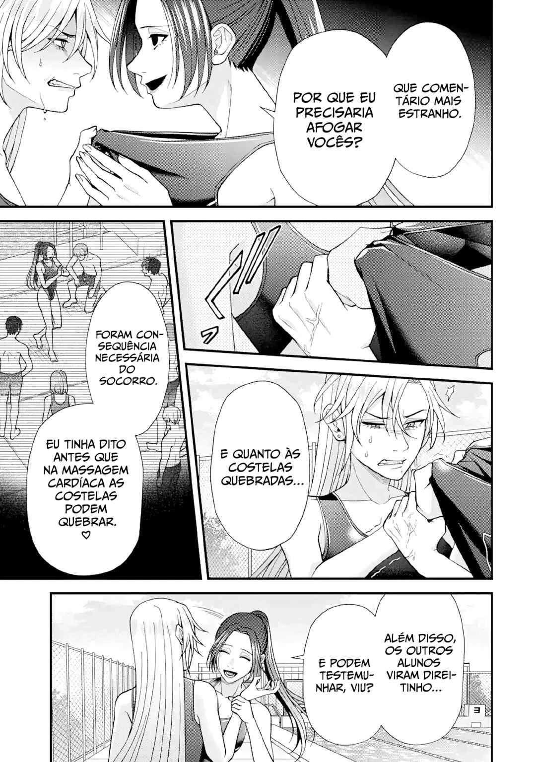 Ijime no Shikaeshi wa Sensei ni Omakase — Cap. 4, pág. 32