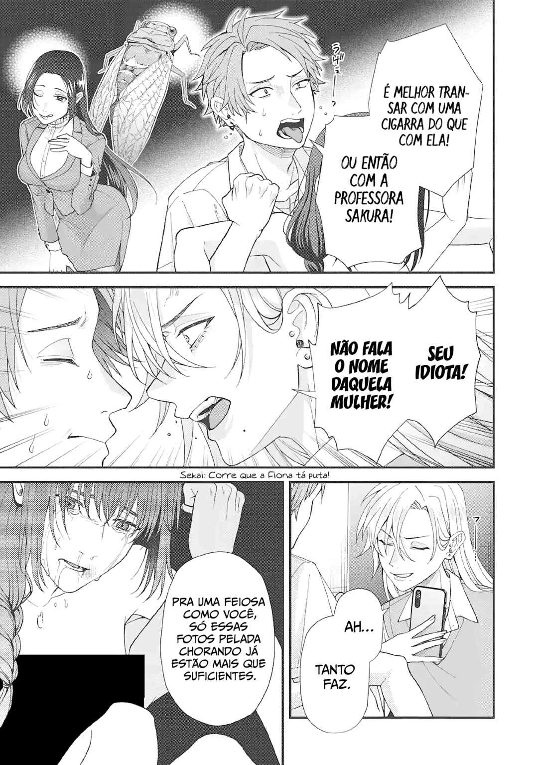 Ijime no Shikaeshi wa Sensei ni Omakase — Cap. 5, pág. 27
