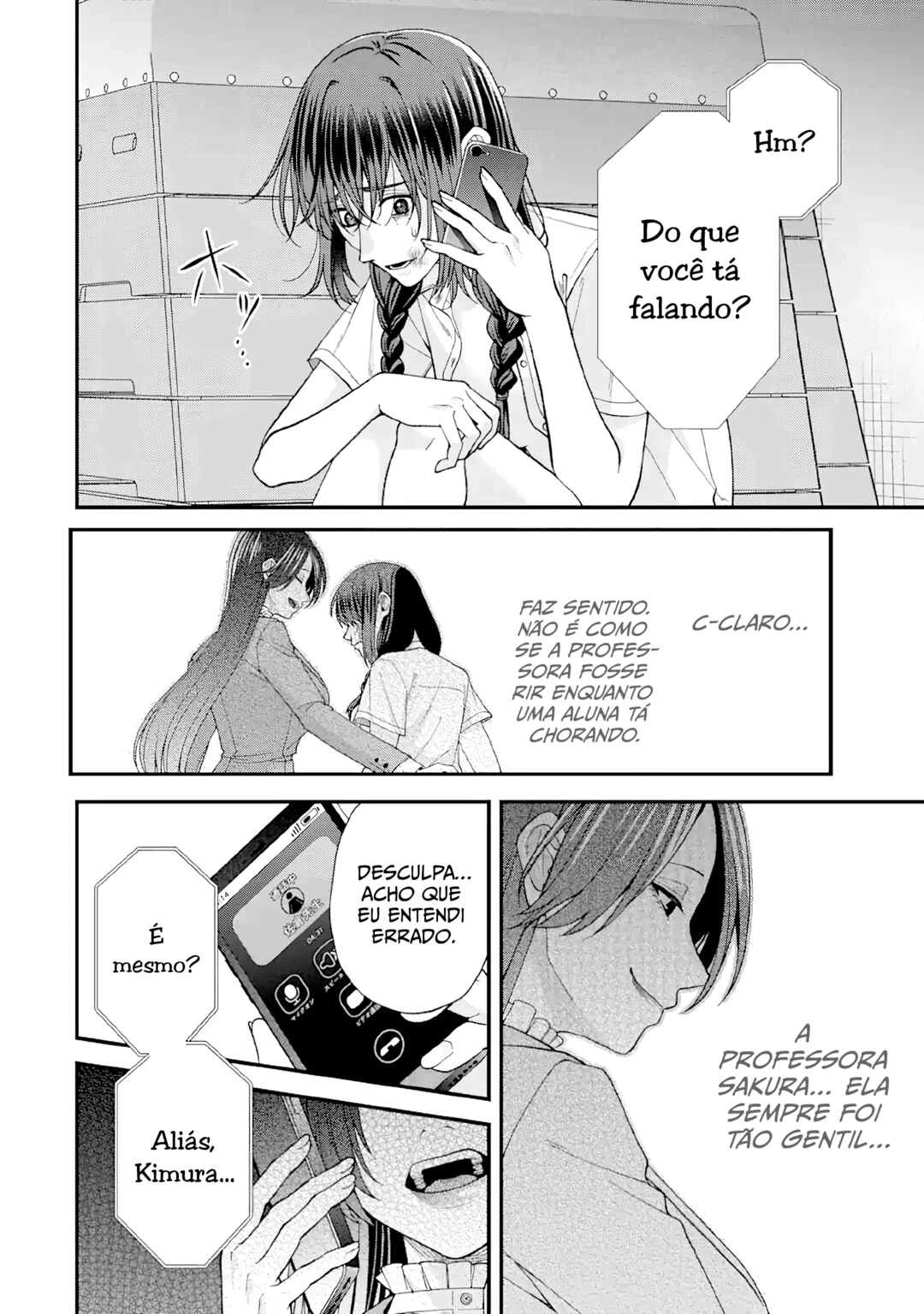 Ijime no Shikaeshi wa Sensei ni Omakase — Cap. 5, pág. 38