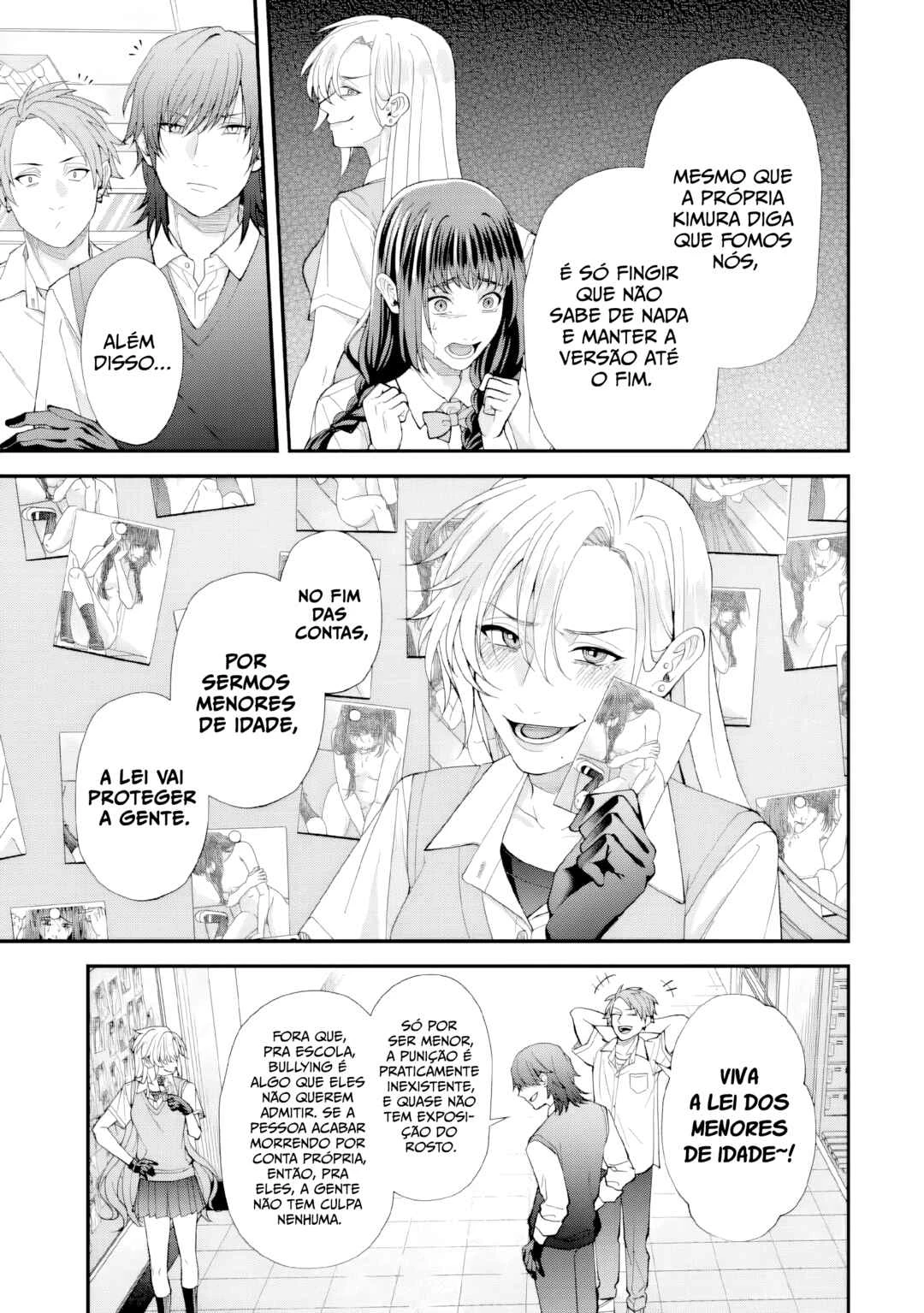 Ijime no Shikaeshi wa Sensei ni Omakase — Cap. 6, pág. 9