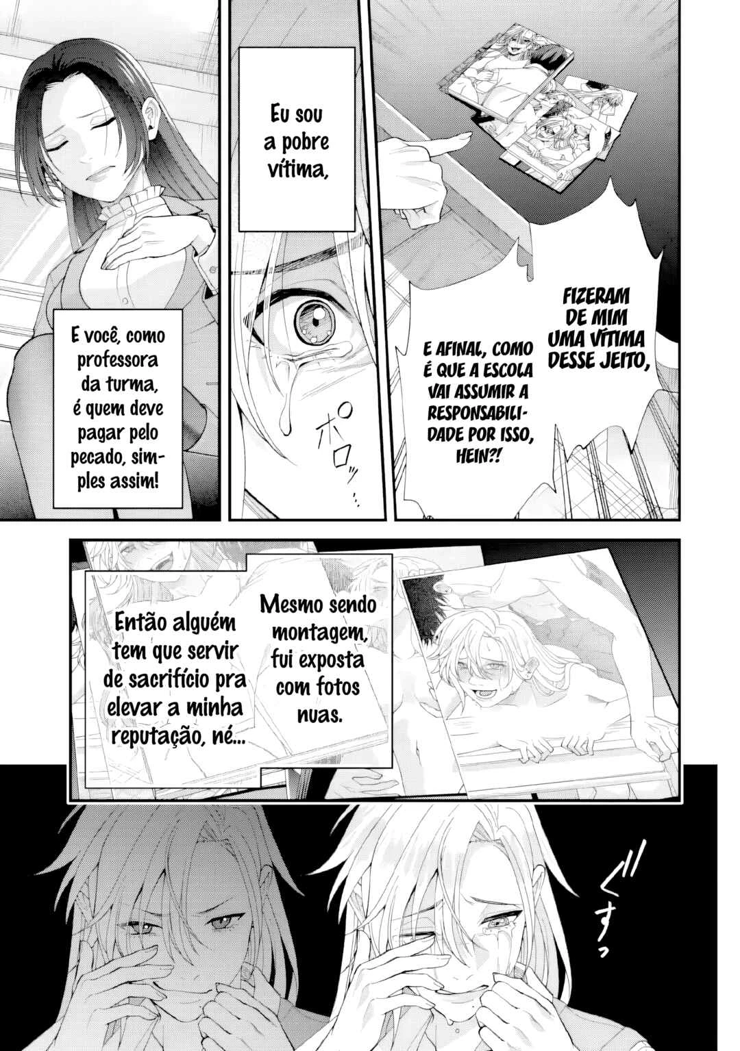 Ijime no Shikaeshi wa Sensei ni Omakase — Cap. 6, pág. 28
