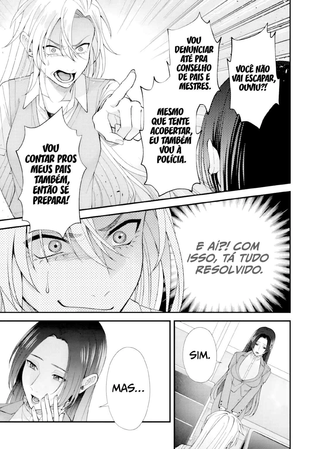 Ijime no Shikaeshi wa Sensei ni Omakase — Cap. 6, pág. 32
