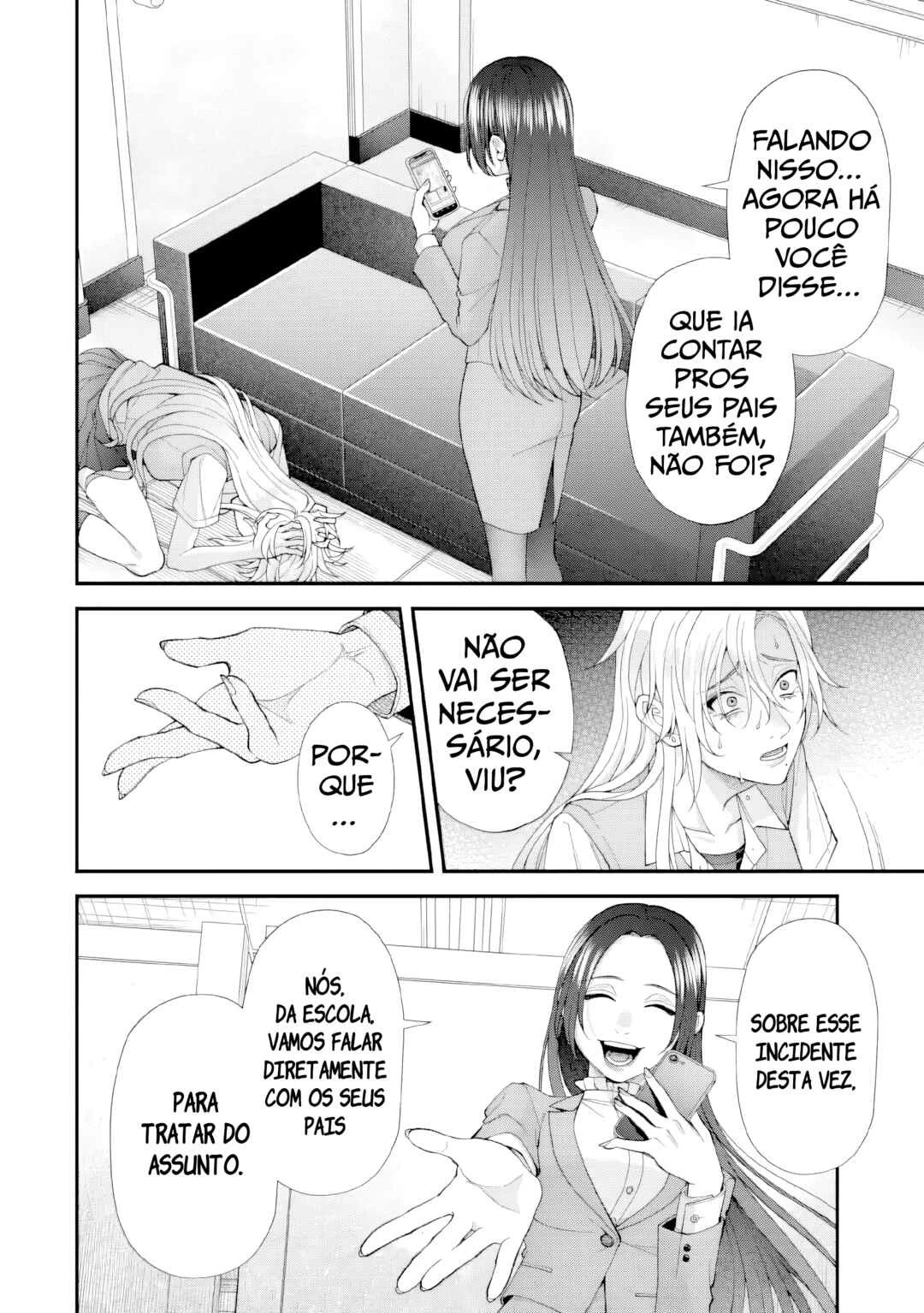 Ijime no Shikaeshi wa Sensei ni Omakase — Cap. 7, pág. 12
