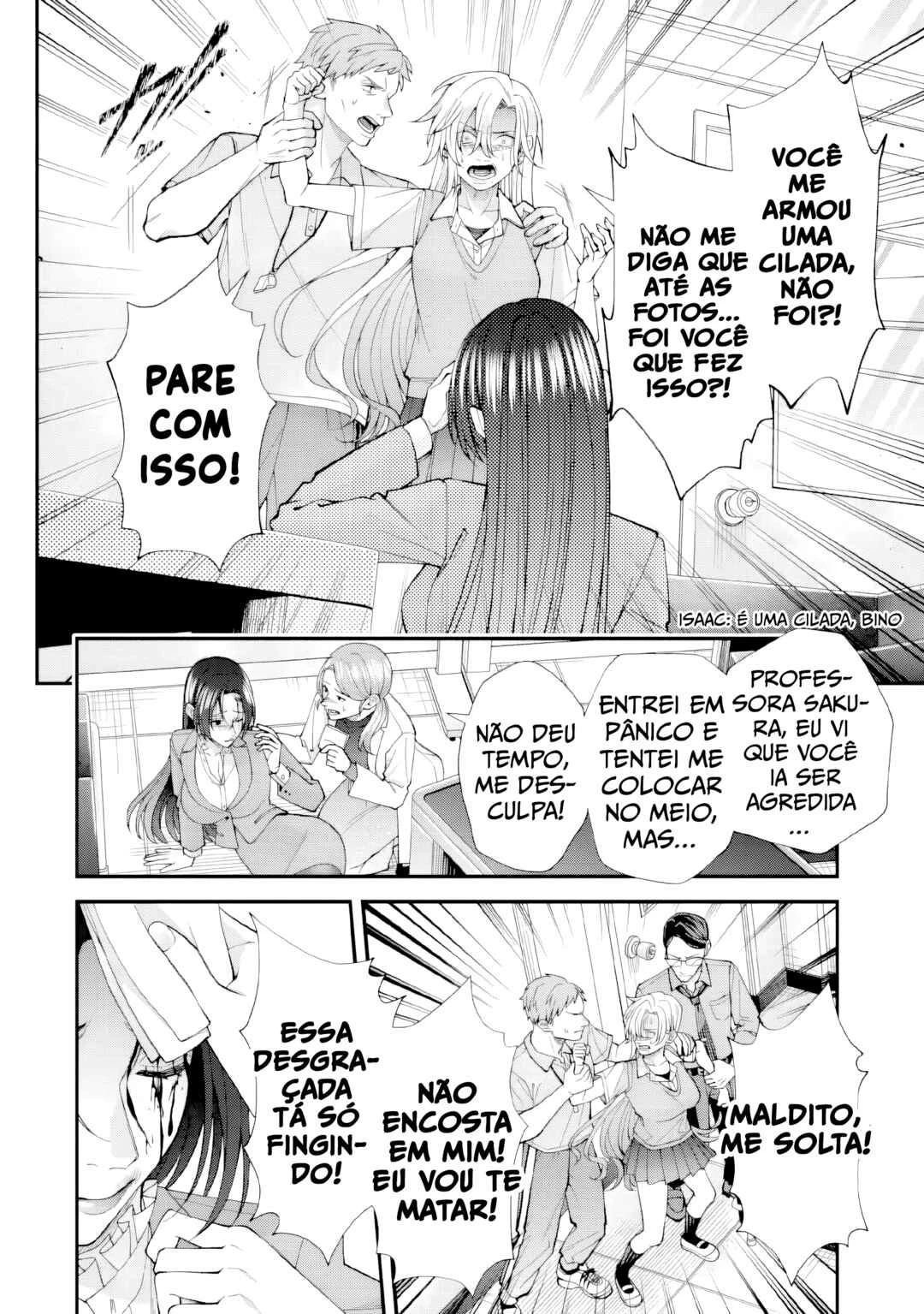 Ijime no Shikaeshi wa Sensei ni Omakase — Cap. 7, pág. 24