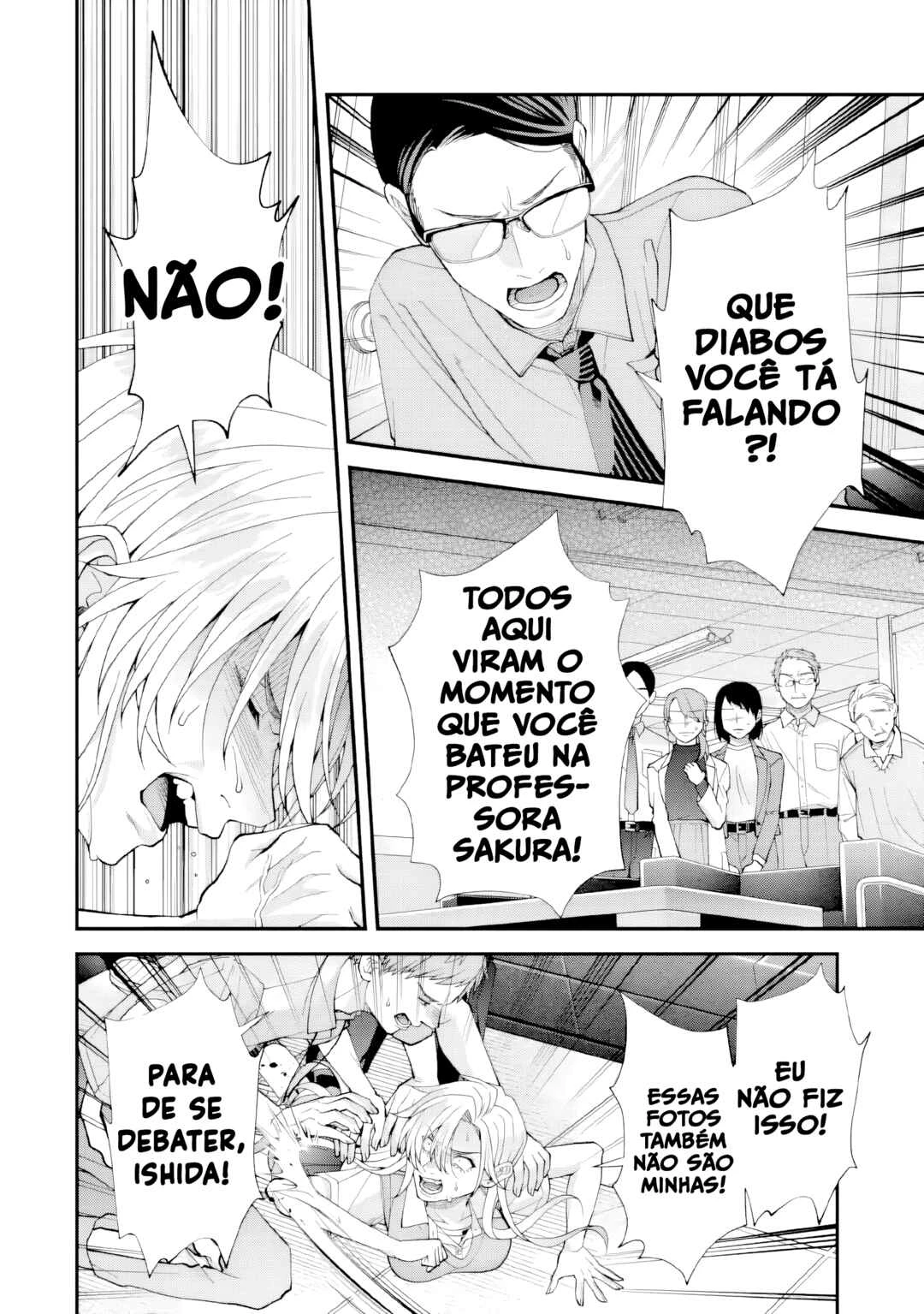 Ijime no Shikaeshi wa Sensei ni Omakase — Cap. 7, pág. 28