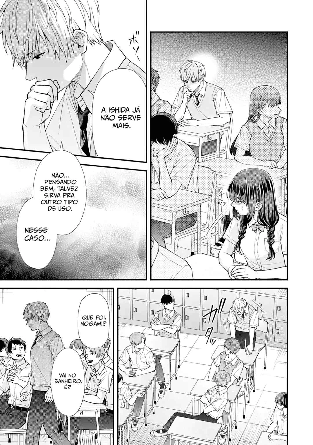 Ijime no Shikaeshi wa Sensei ni Omakase — Cap. 8, pág. 3