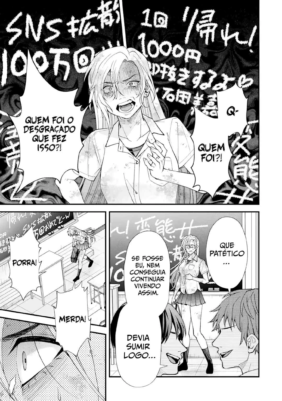 Ijime no Shikaeshi wa Sensei ni Omakase — Cap. 9, pág. 21