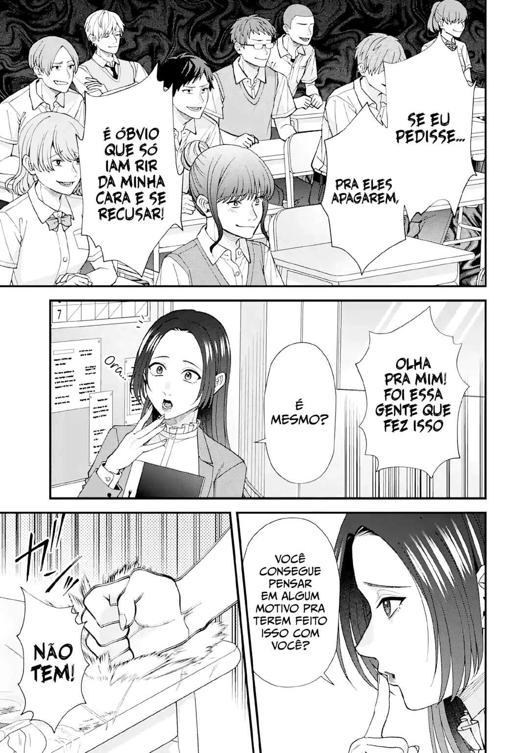 Ijime no Shikaeshi wa Sensei ni Omakase — Cap. 9, pág. 33