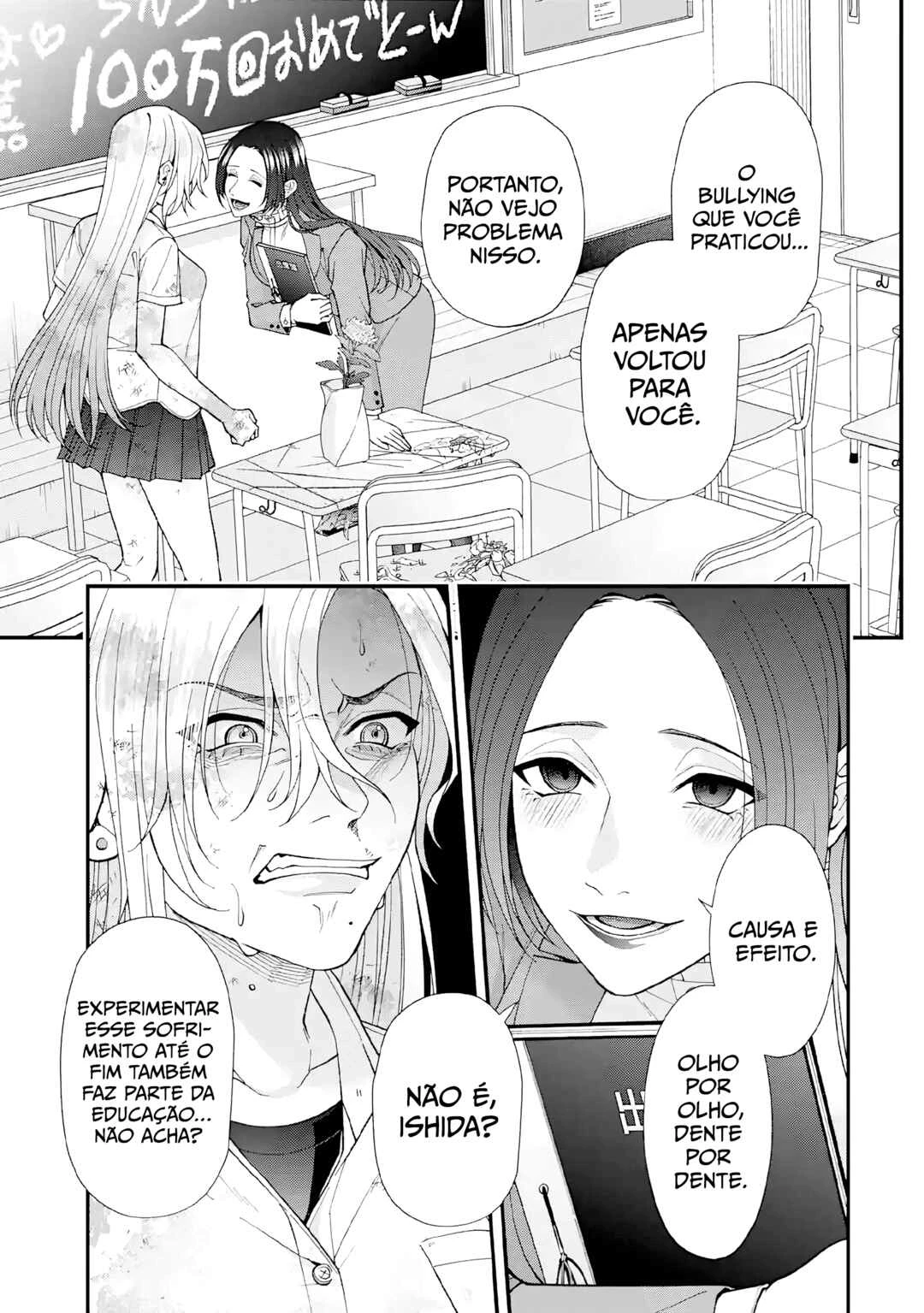 Ijime no Shikaeshi wa Sensei ni Omakase — Cap. 9, pág. 35