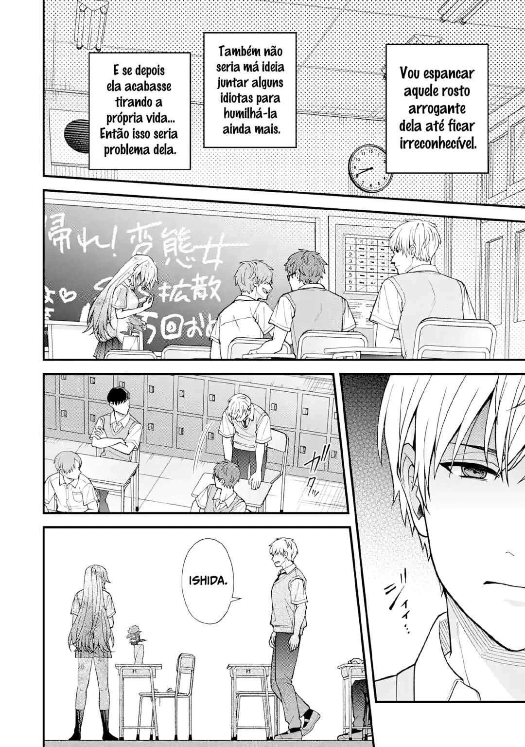 Ijime no Shikaeshi wa Sensei ni Omakase — Cap. 9, pág. 38