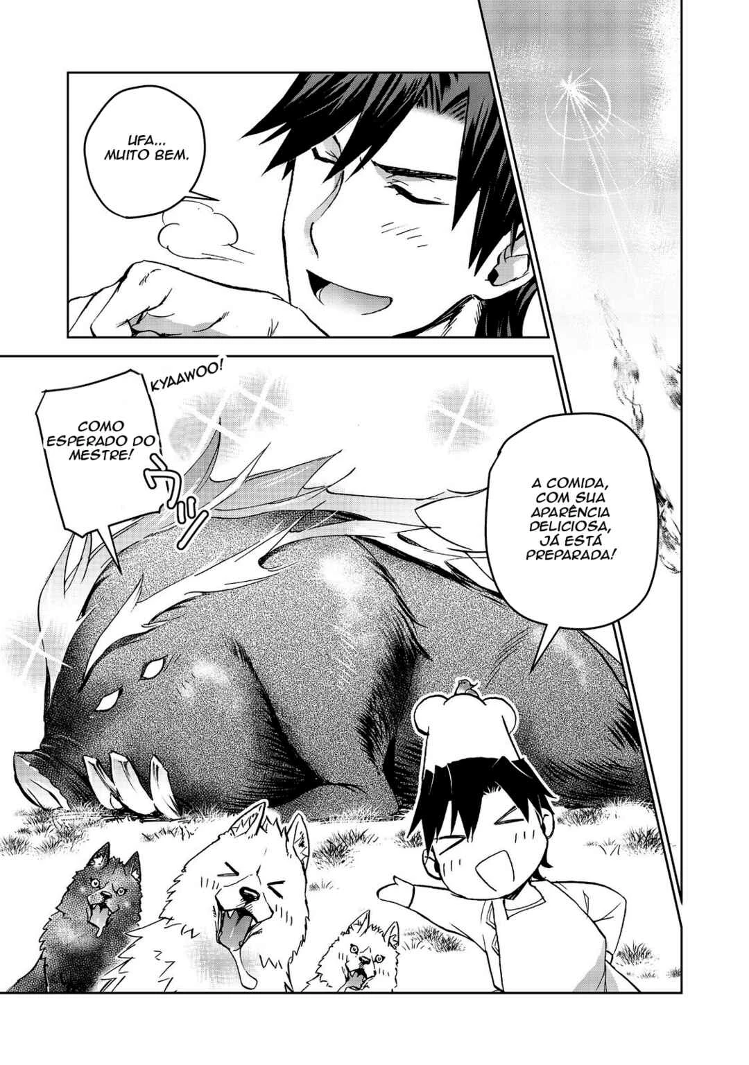 Isekai ni Otosareta… Jouka wa Kihon! — Cap. 4, pág. 17