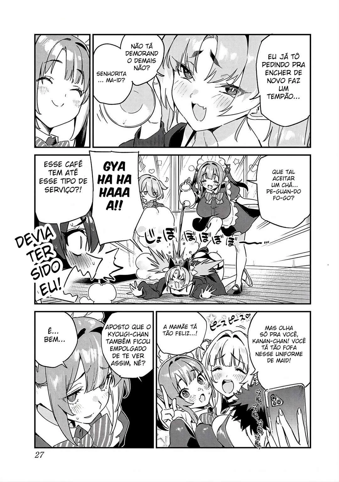 Kanan-Sama Wa Akumade Choroi — Cap. 112, pág. 6