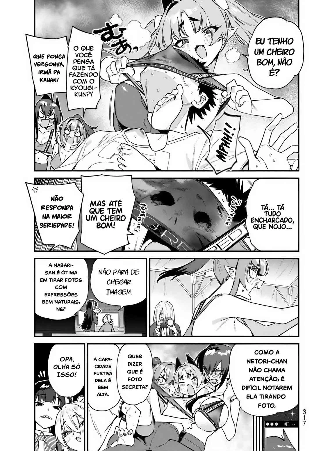 Kanan-Sama Wa Akumade Choroi — Cap. 117, pág. 8